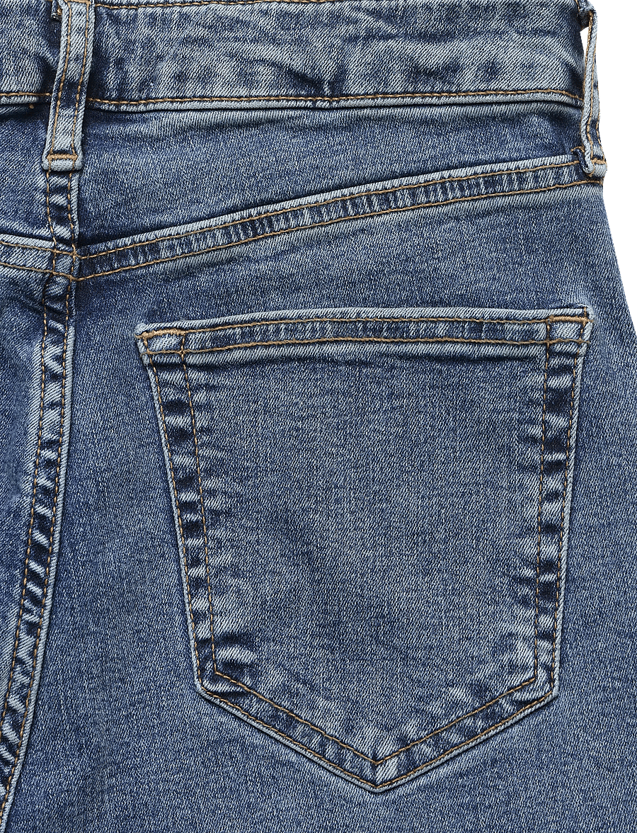 Topshop - TSJAMIE HR SLIM DNM JEANS MB NOOS - slim-fit-jeans - medium blue denim - 4