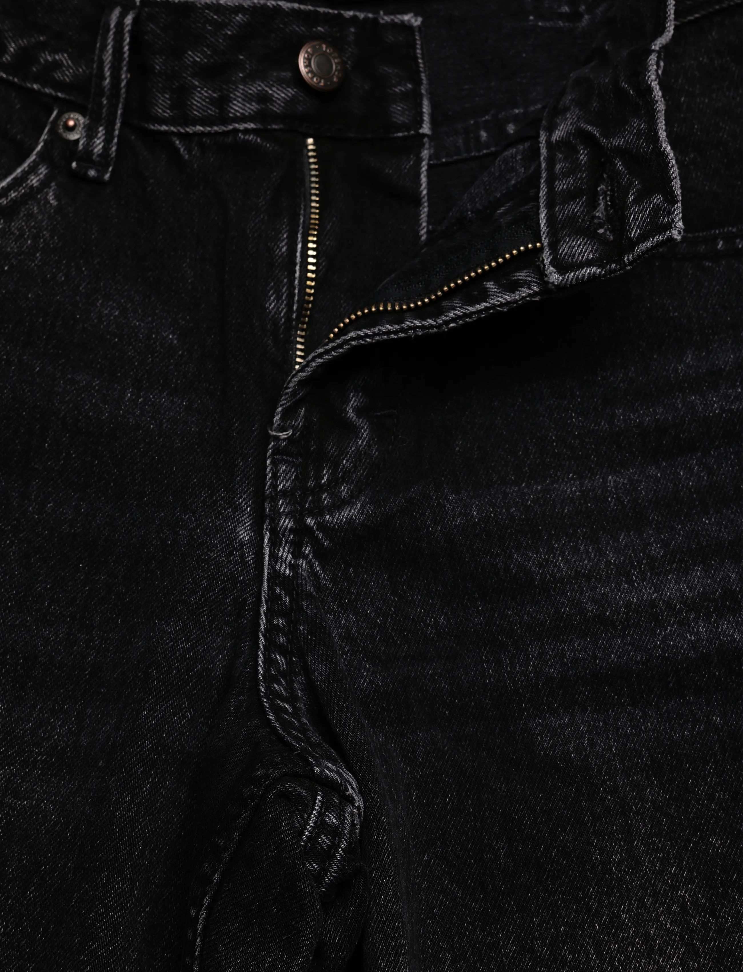 Topshop - TSCINCH LR WIDE DNM JEANS BLW NOOS - brede jeans - black denim - 3
