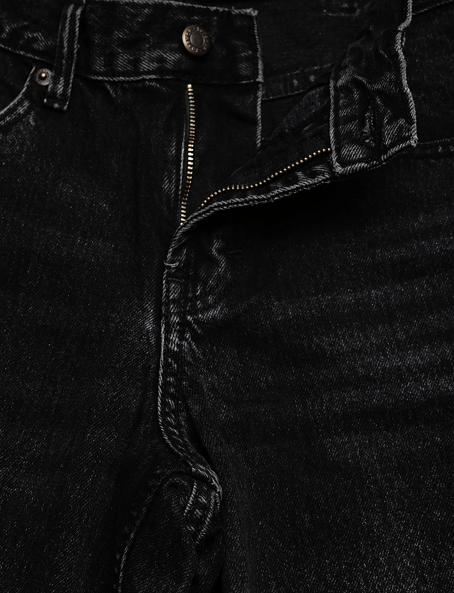Topshop - TSCINCH LR WIDE DNM JEANS BLW NOOS - brede jeans - black denim - 3