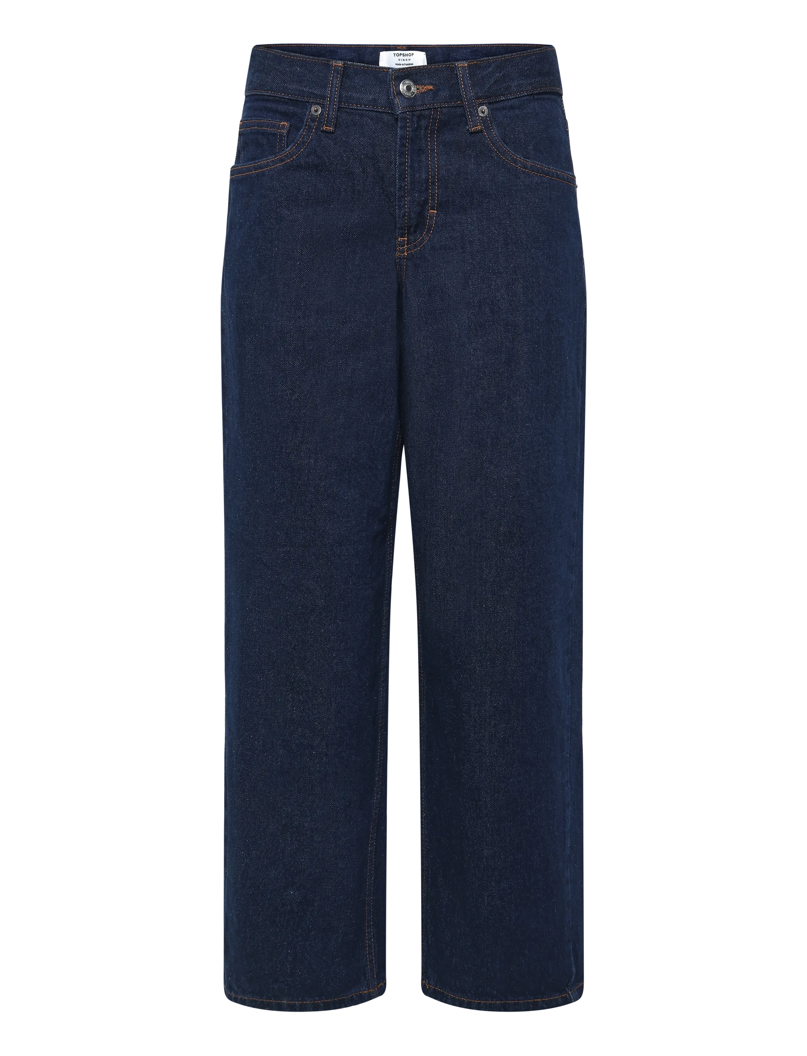 Overdelehop Tscinch Lr Wide Dnm Jeans Db Noos, 26 x 30, Navy, Jeans > Vidde, Dame