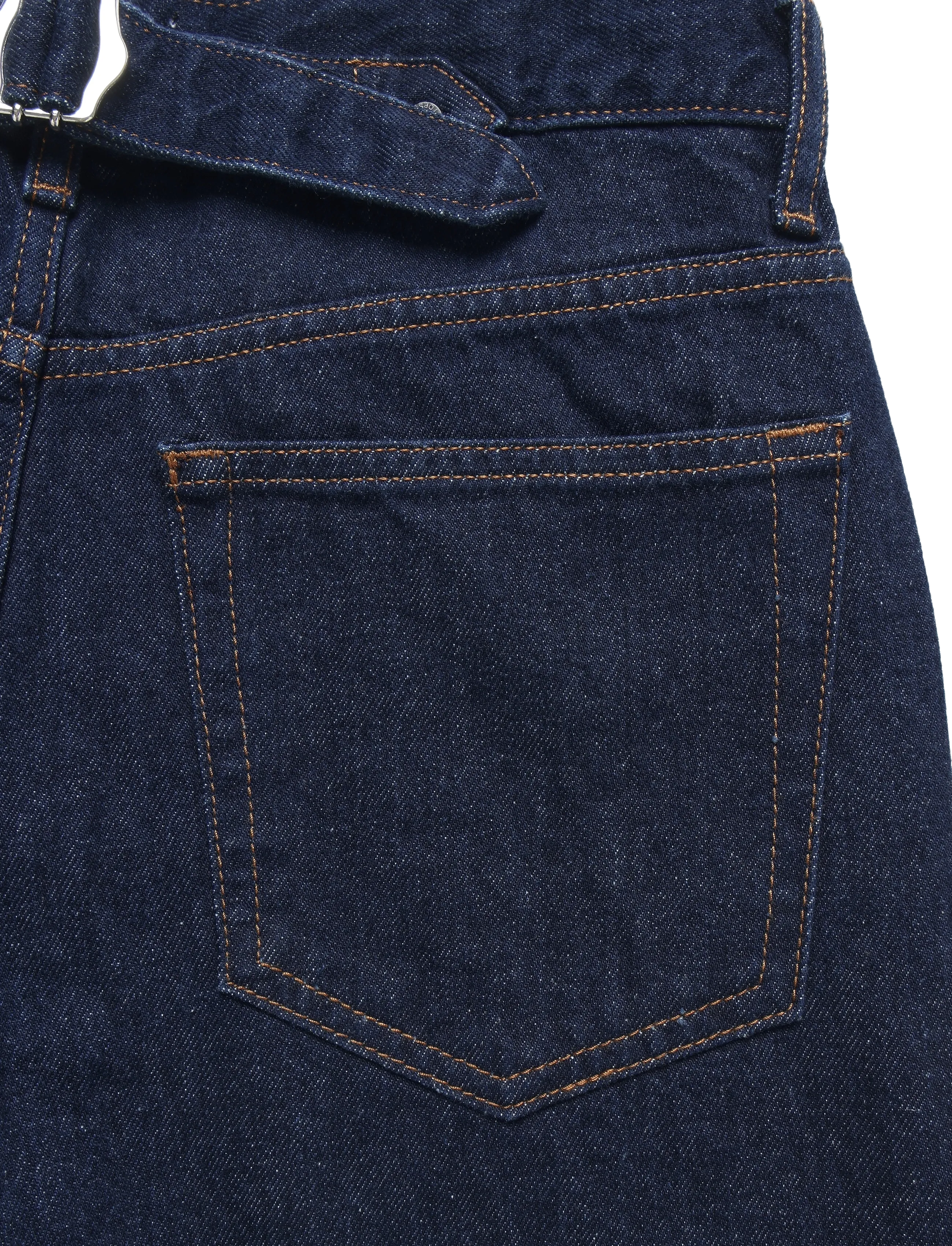 Topshop - TSCINCH LR WIDE DNM JEANS DB NOOS - dark blue denim - 2