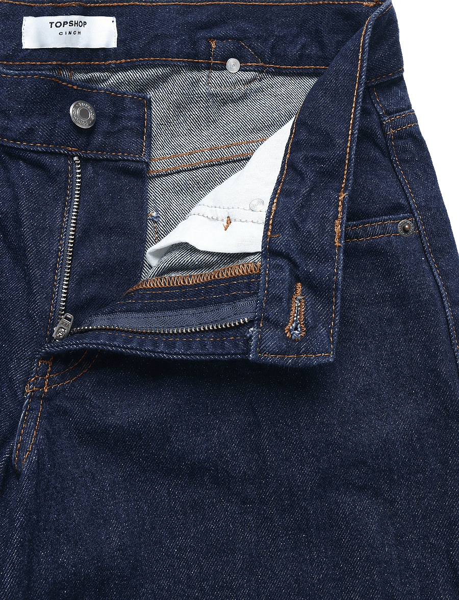 Topshop - TSCINCH LR WIDE DNM JEANS DB NOOS - dark blue denim - 3