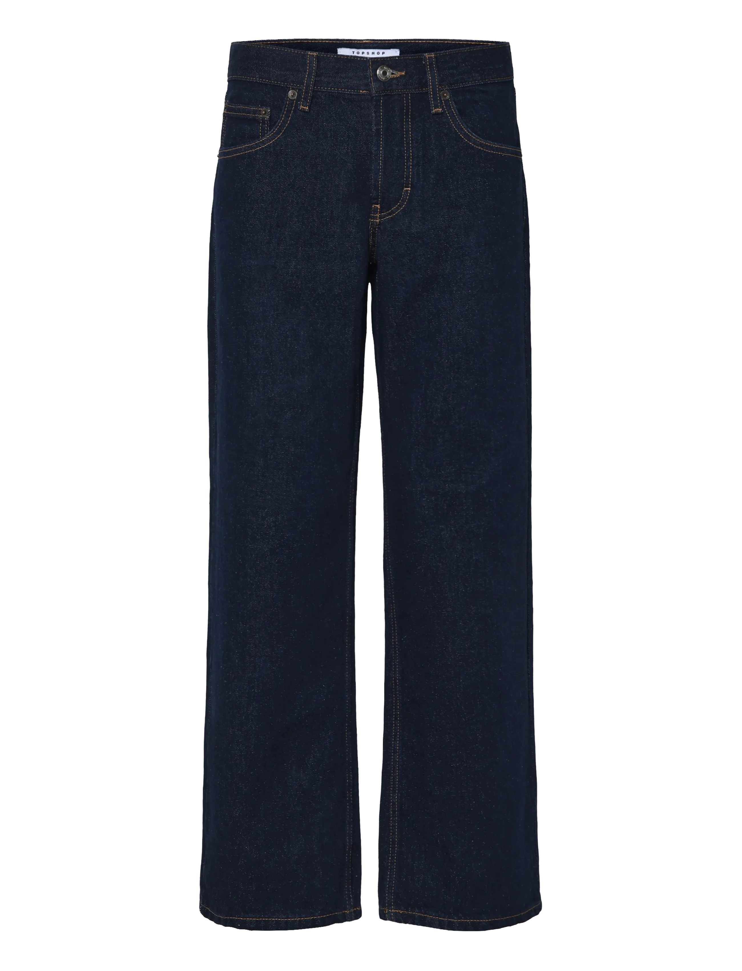 Topshop TSEMBER LR WIDE DNM JEANS DB NOOS - Jeans - DARK BLUE DENIM / navy