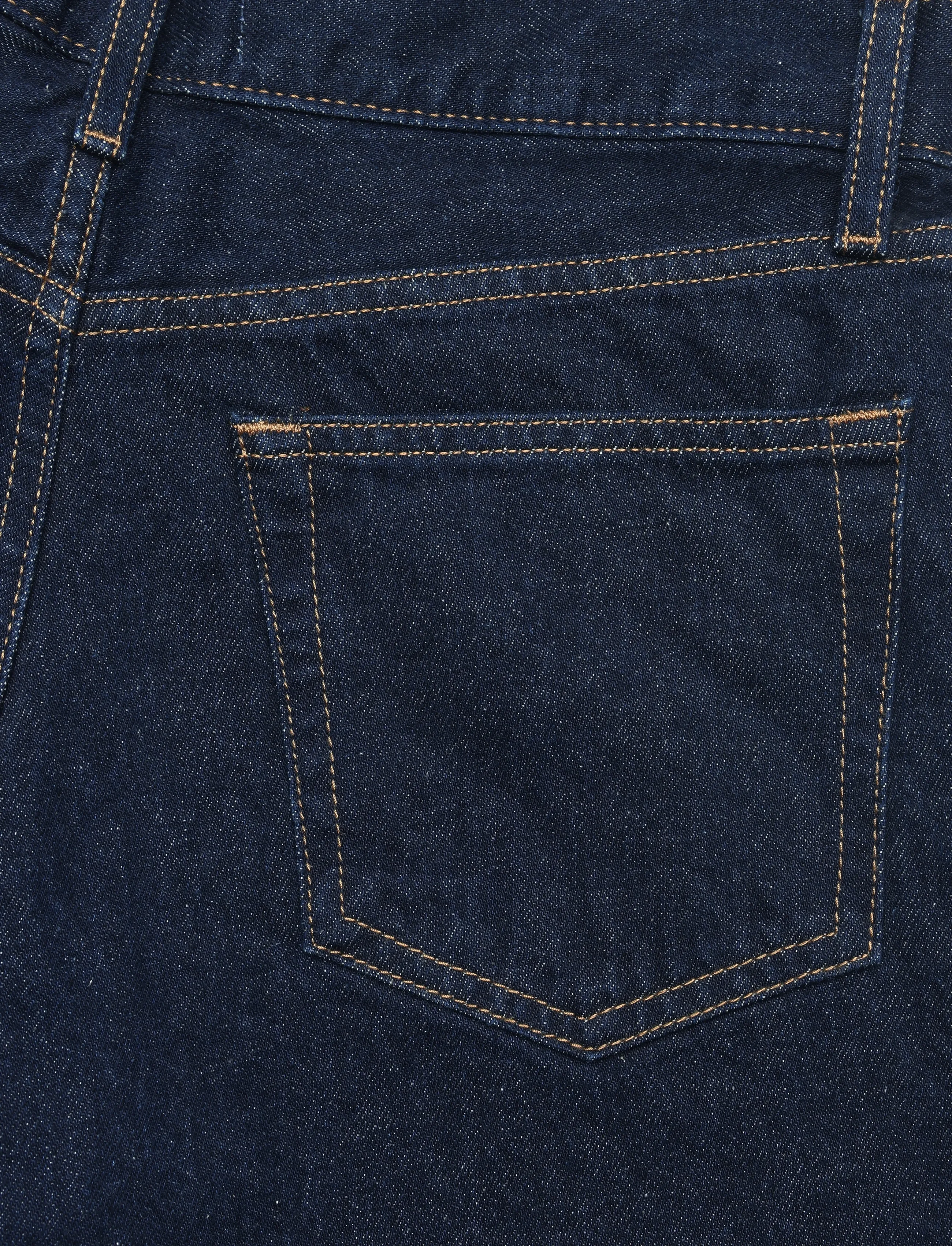 Topshop - TSEMBER LR WIDE DNM JEANS DB NOOS - vida jeans - dark blue denim - 2