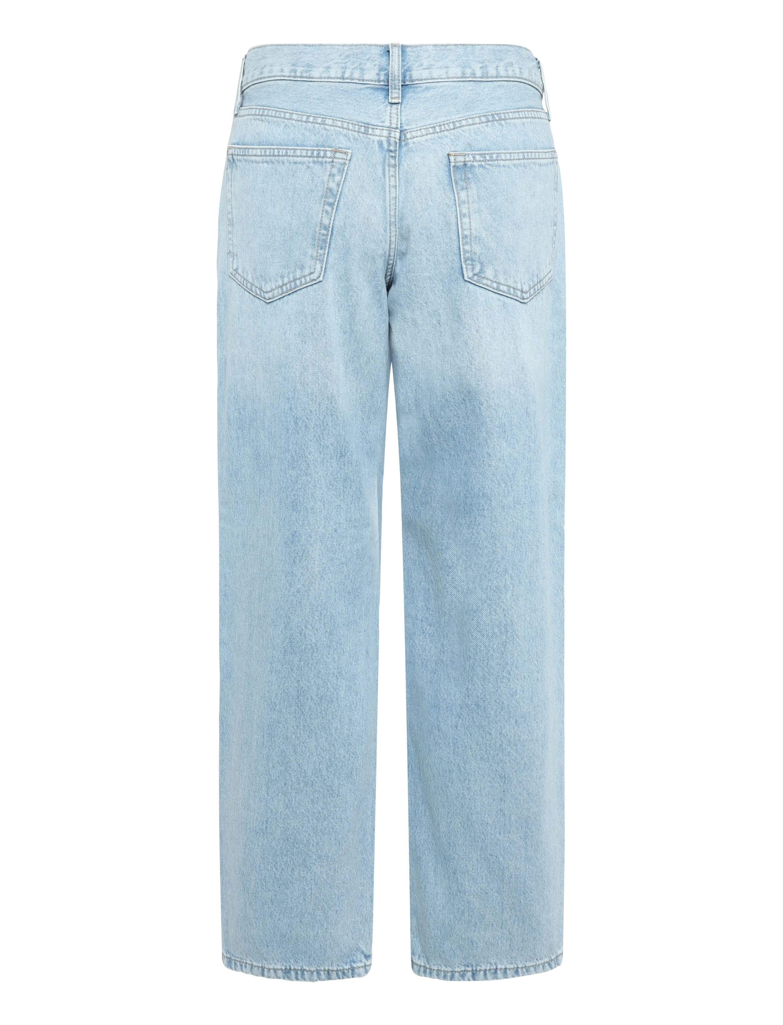 Topshop - TSEMBER LR WIDE DNM JEANS LB NOOS - brede jeans - light blue denim - 1