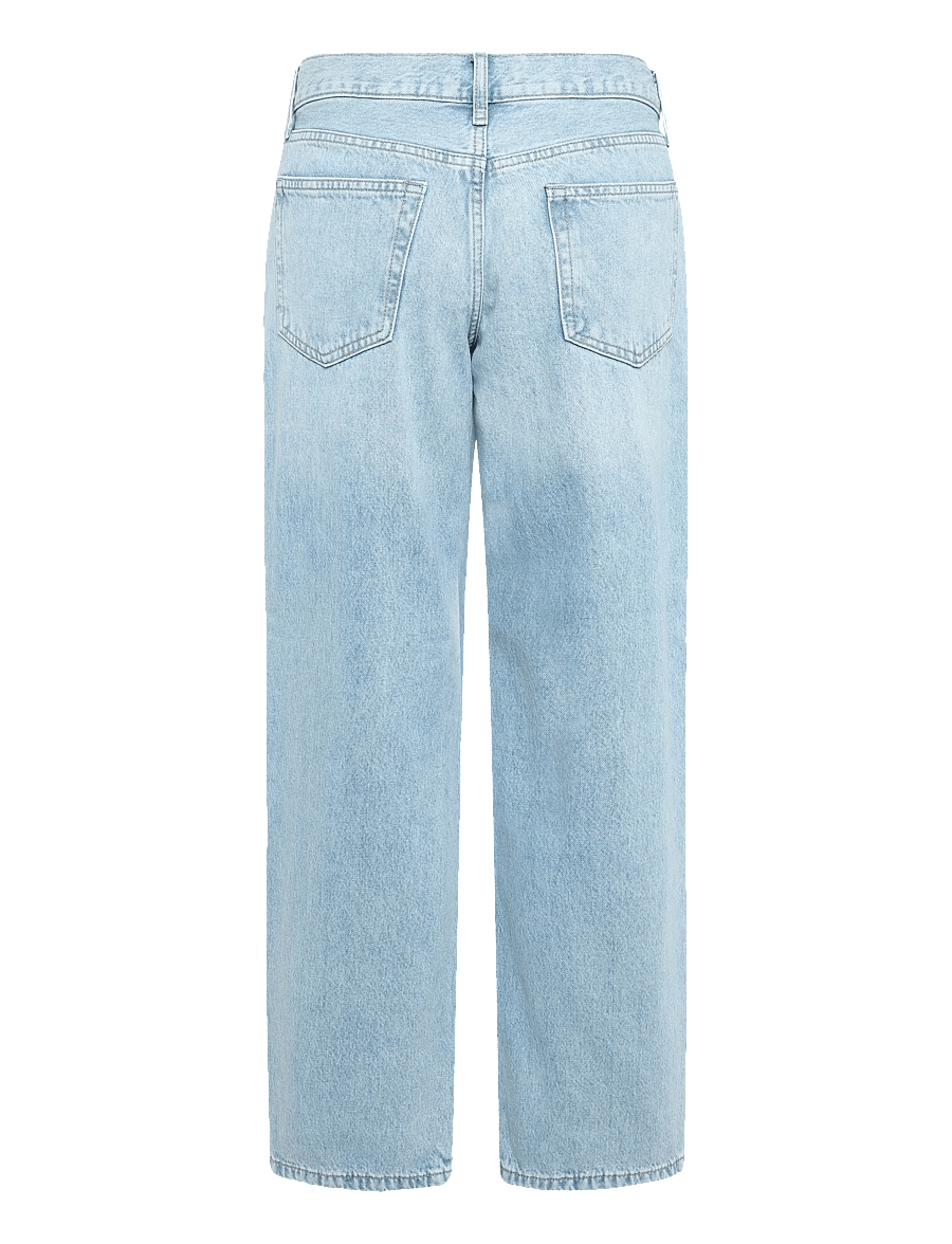 Topshop - TSEMBER LR WIDE DNM JEANS LB NOOS - brede jeans - light blue denim - 1