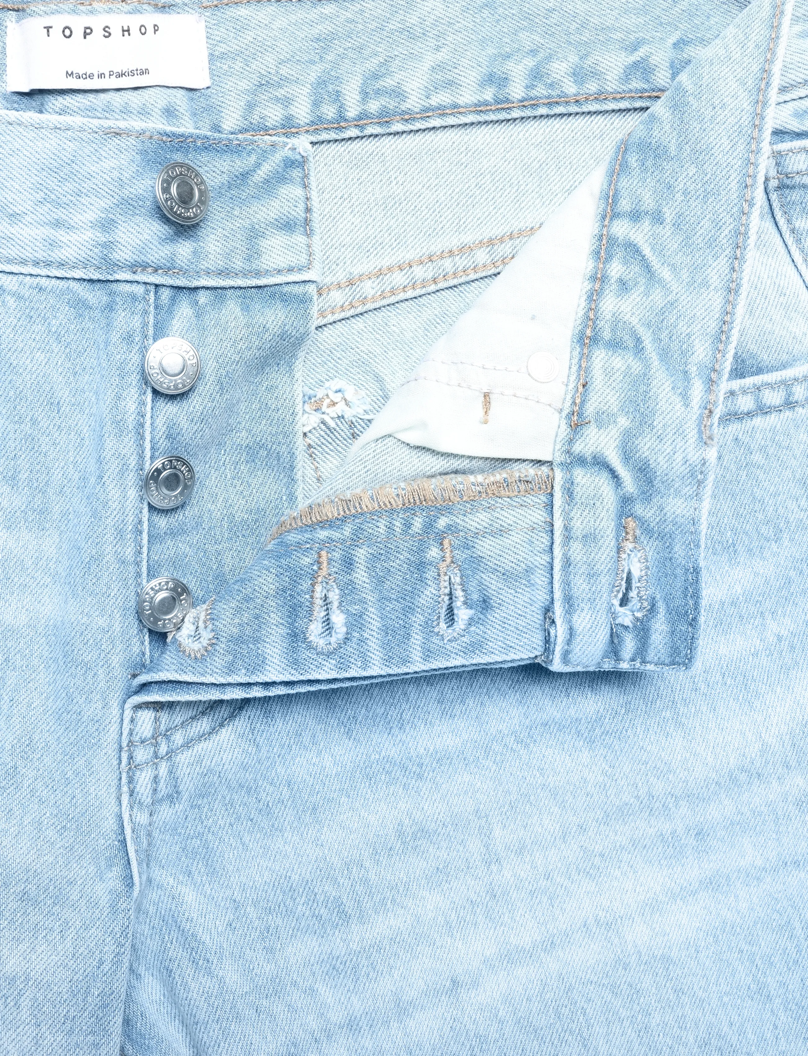 Topshop - TSEMBER LR WIDE DNM JEANS LB NOOS - brede jeans - light blue denim - 3