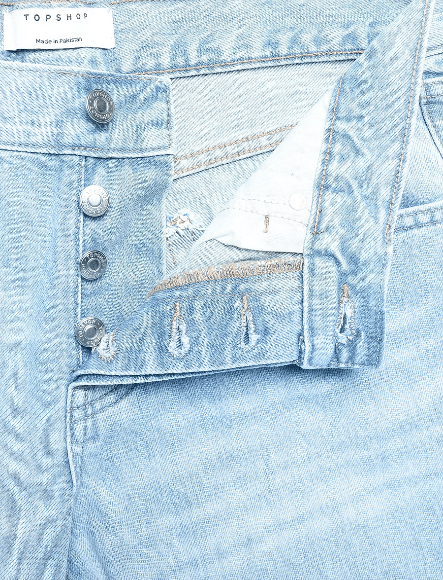 Topshop - TSEMBER LR WIDE DNM JEANS LB NOOS - brede jeans - light blue denim - 3