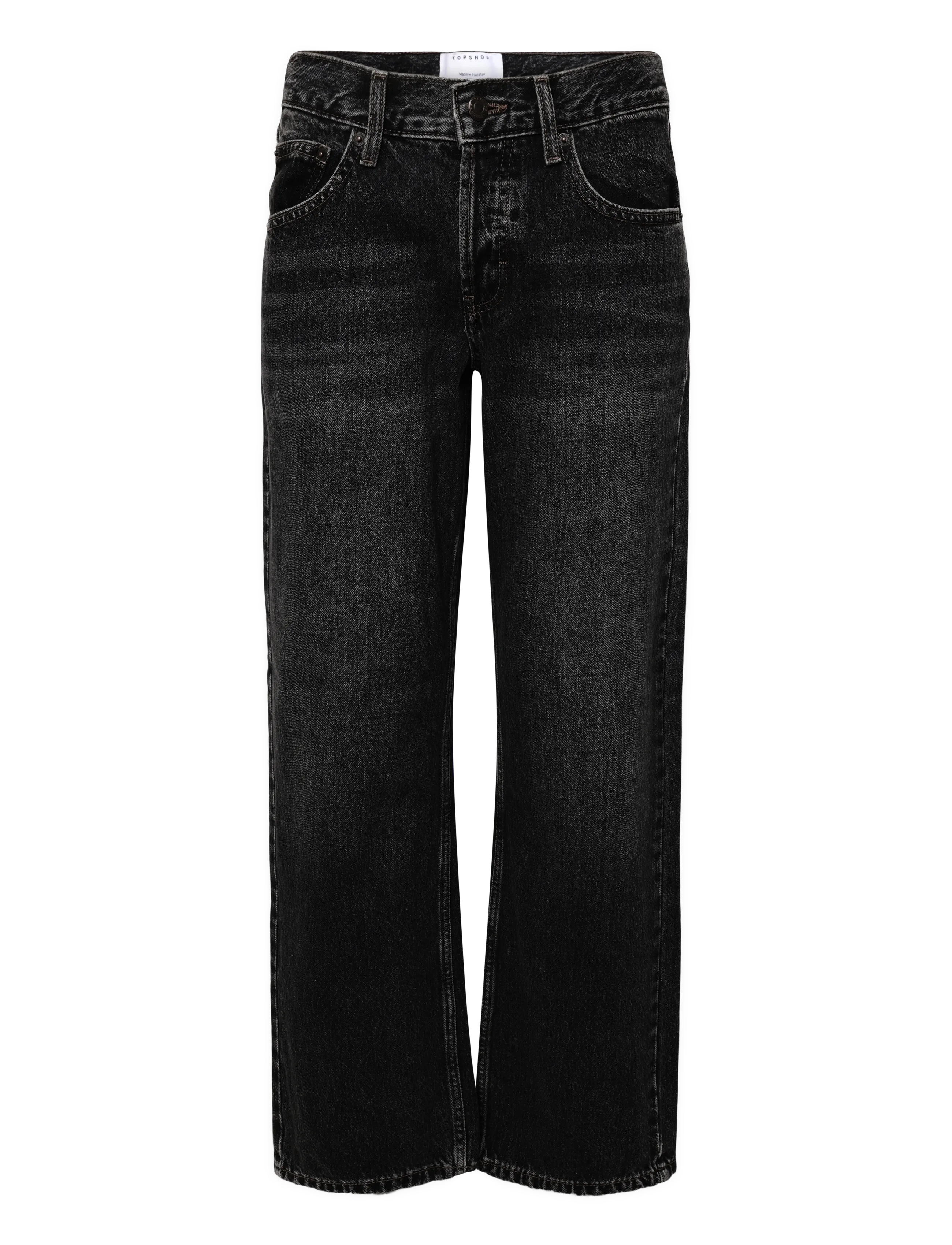 Overdelehop Tsember Lr Wide Dnm Jeans Blw Noos, 33 x 32, Black, Jeans > Vidde, Dame