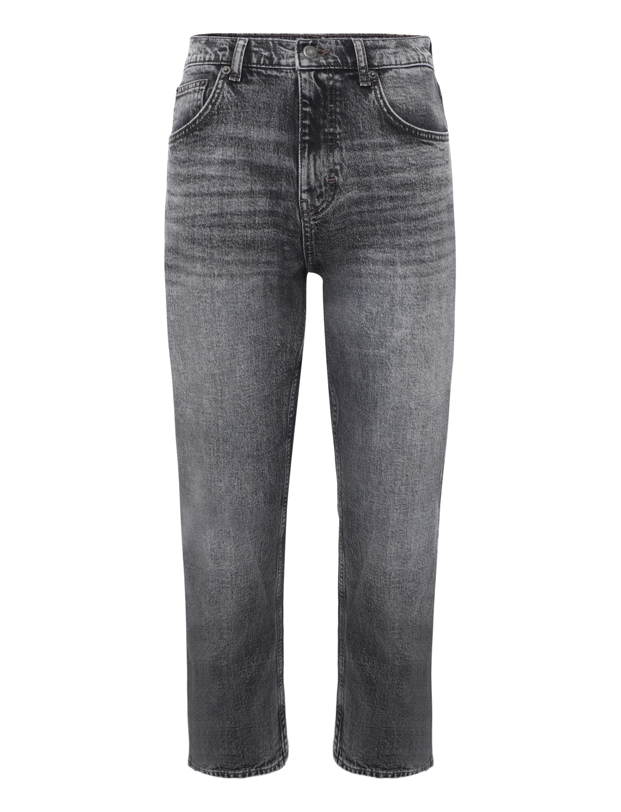 Topshop - TSKARLA MR STR DNM JEANS BLW - gerade jeans - black denim - 1