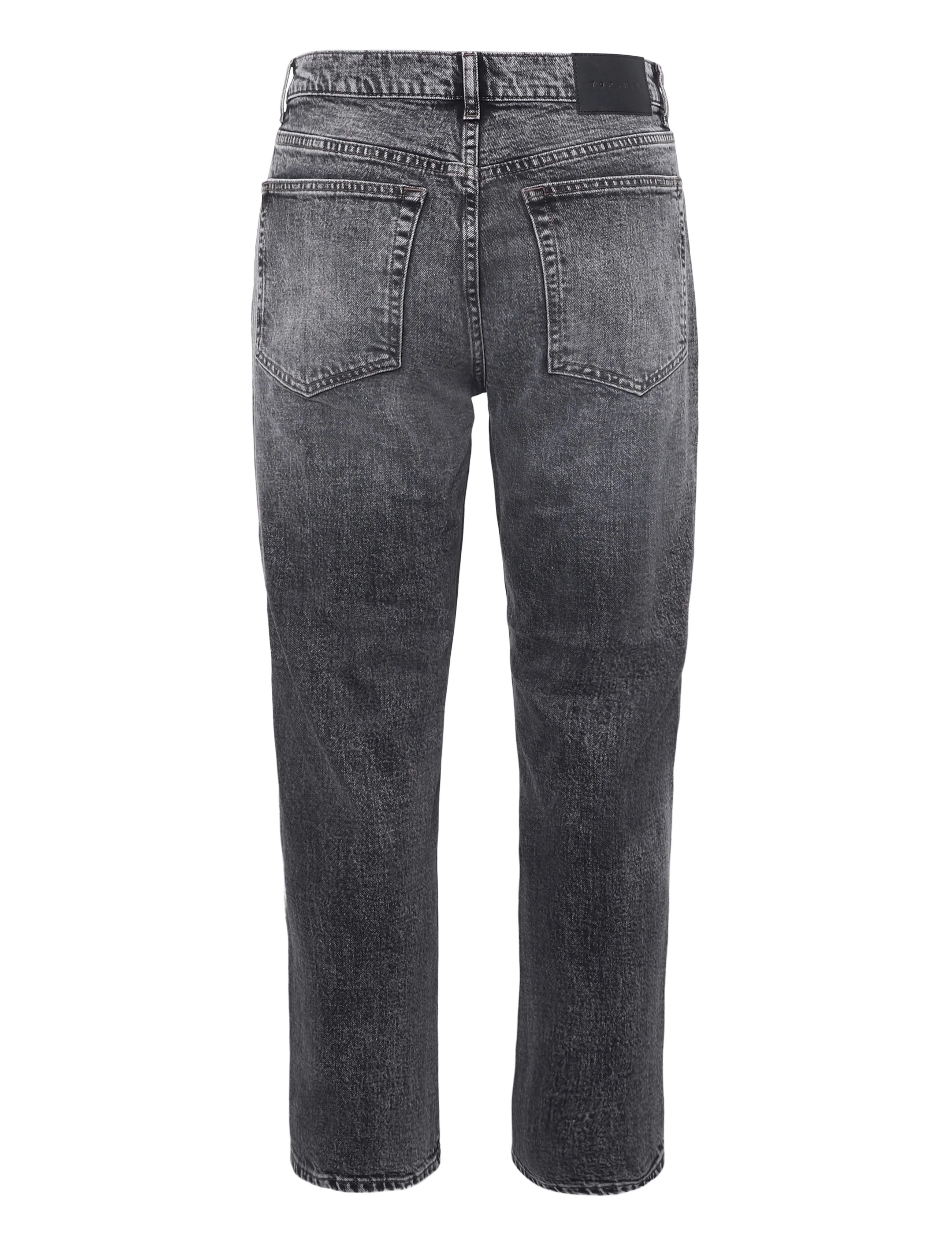 Topshop - TSKARLA MR STR DNM JEANS BLW - gerade jeans - black denim - 2