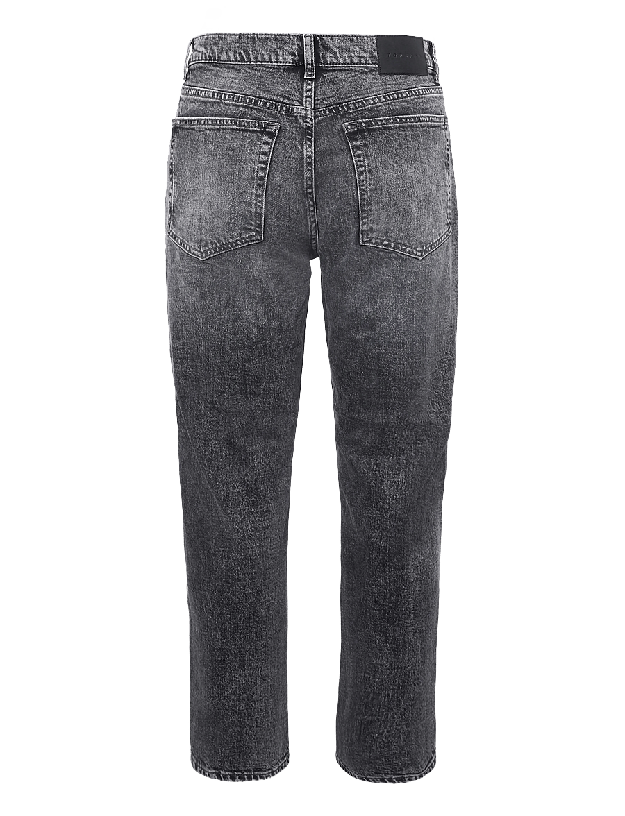 Topshop - TSKARLA MR STR DNM JEANS BLW - gerade jeans - black denim - 2