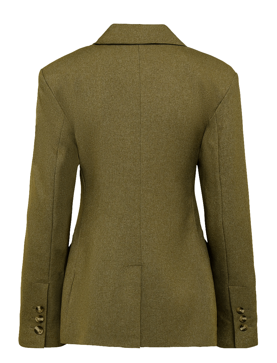 Topshop - TSSOPHIA PADDED SHOULDER BLAZER - simply taupe - 1