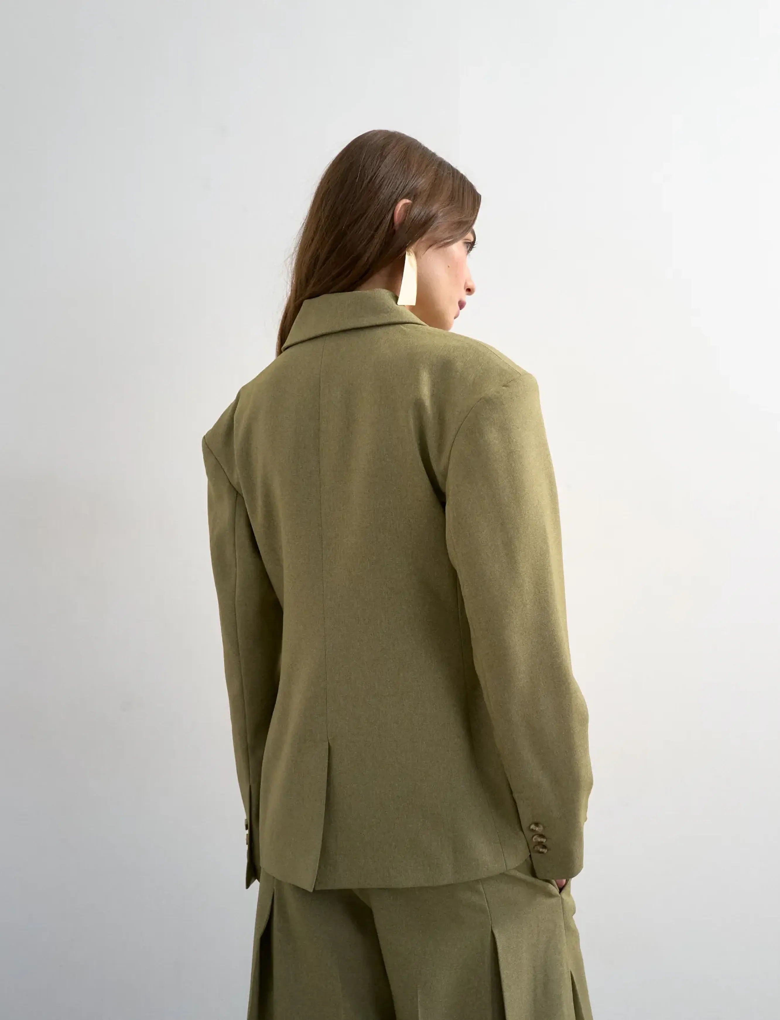 Topshop - TSSOPHIA PADDED SHOULDER BLAZER - festtøj til outletpriser - simply taupe - 3