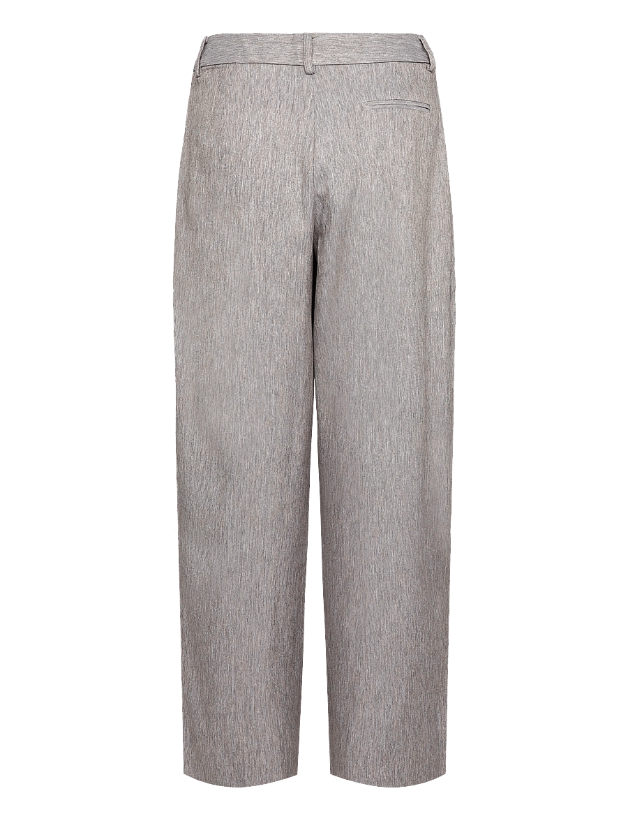 Topshop - TSTONA PLEATED WIDE LEG TROUSERS WVN - vida byxor - simply taupe - 2