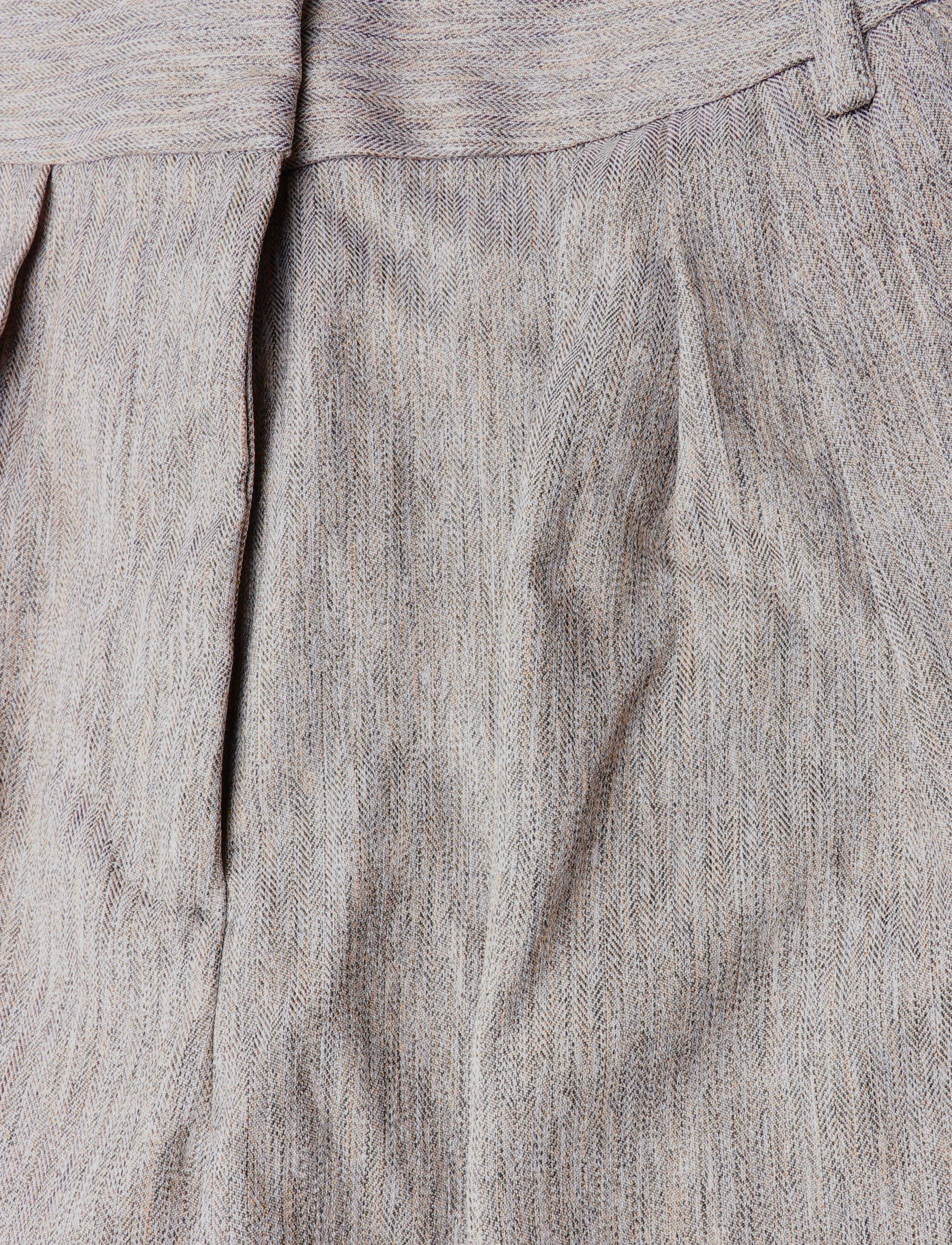 Topshop - TSTONA PLEATED WIDE LEG TROUSERS WVN - vida byxor - simply taupe - 5
