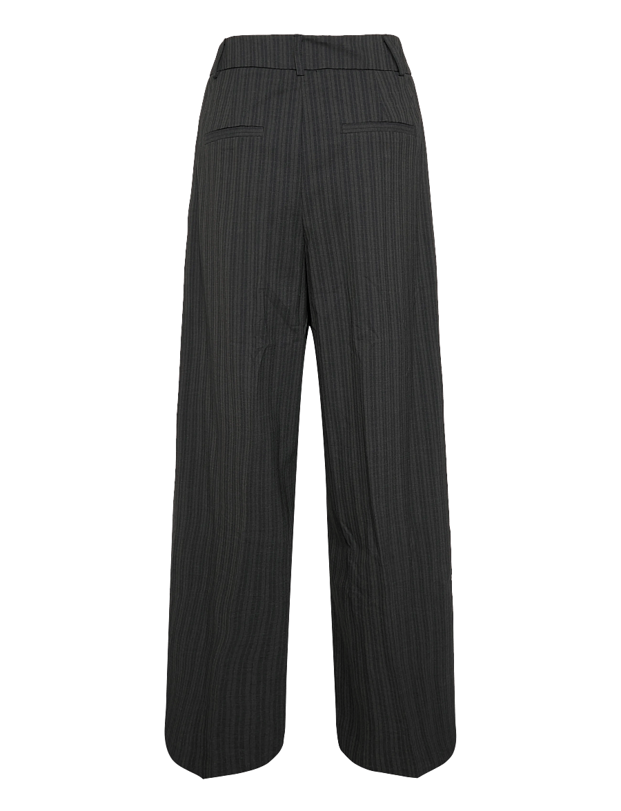 Topshop - TSTASCHA PLEATED WIDE LEG TROUSERS WVN - hosen mit weitem bein - chocolate brown - 2