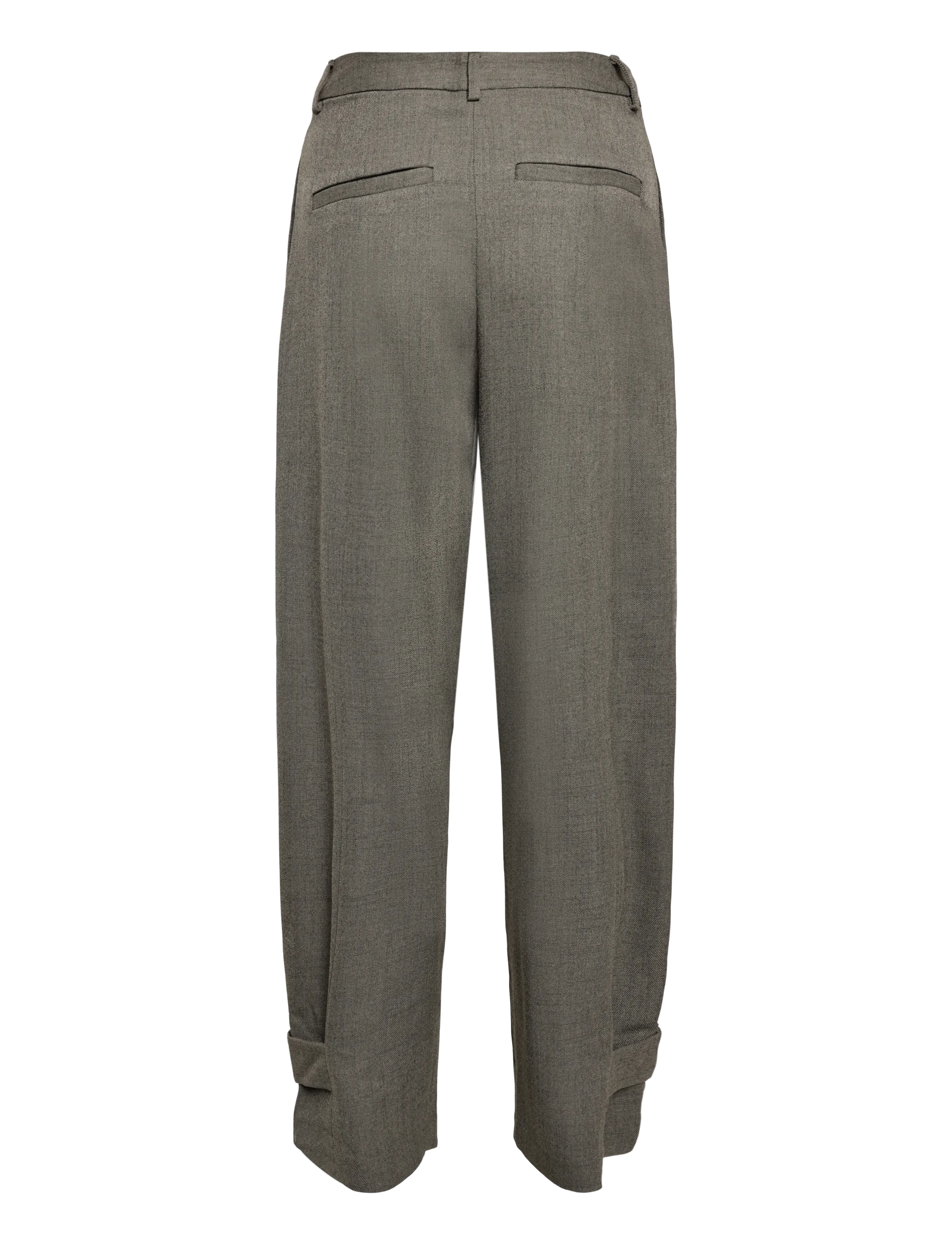 Topshop - TSTULLA TAILORED TROUSERS WVN - abbey stone - 2