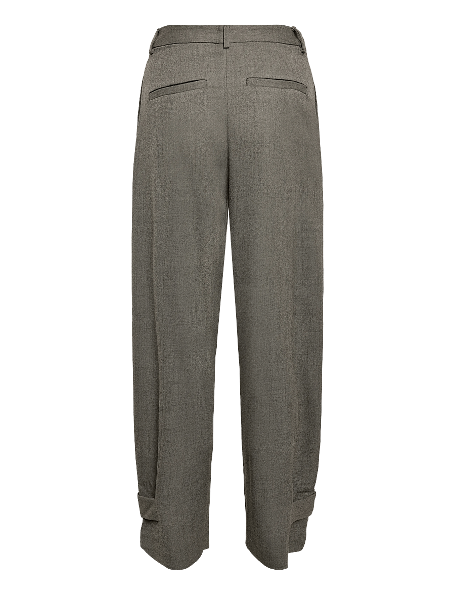 Topshop - TSTULLA TAILORED TROUSERS WVN - anzugshosen - abbey stone - 2