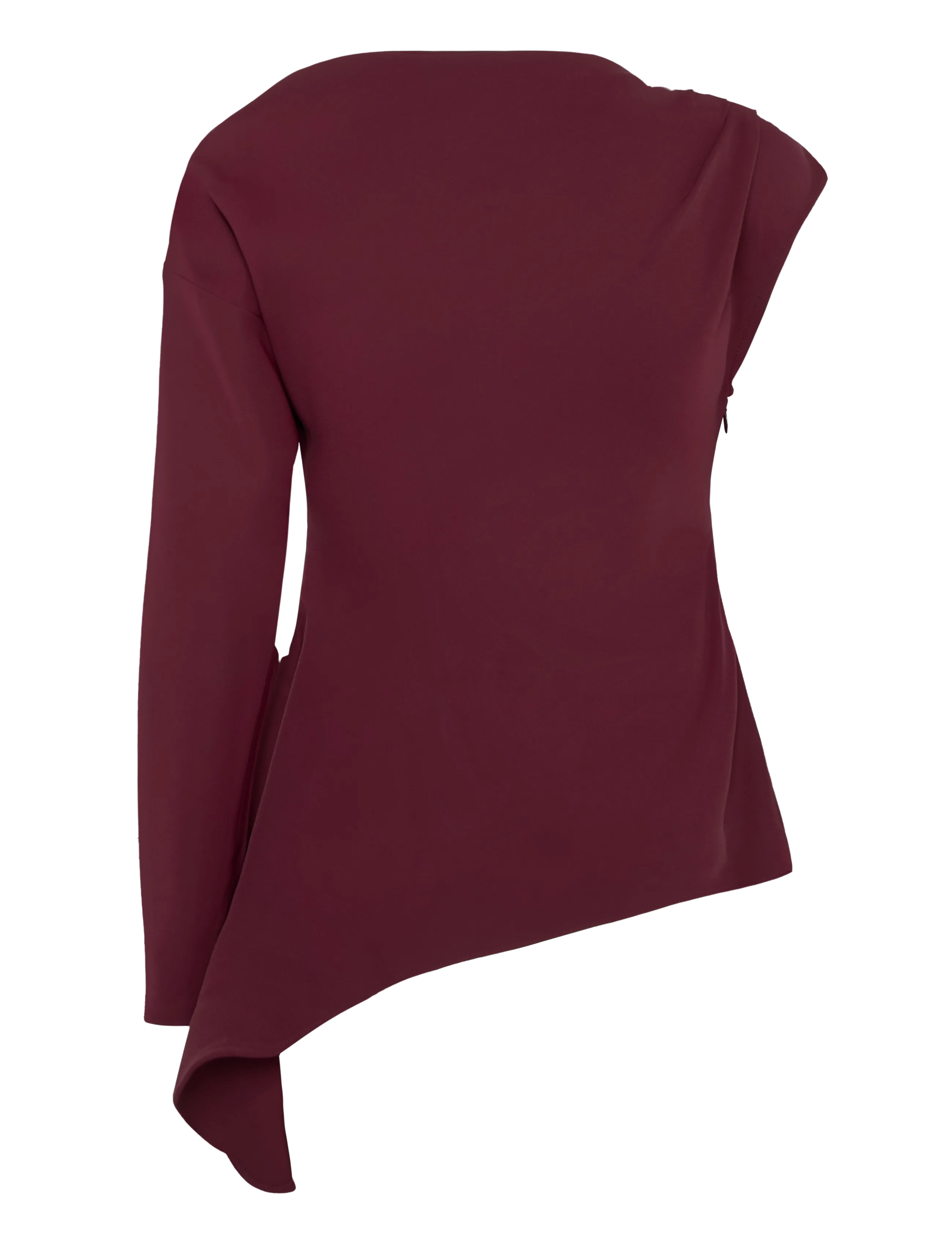 Topshop - TSTENA ONE SHOULDER LS TOP WVN - långärmade blusar - port - 2