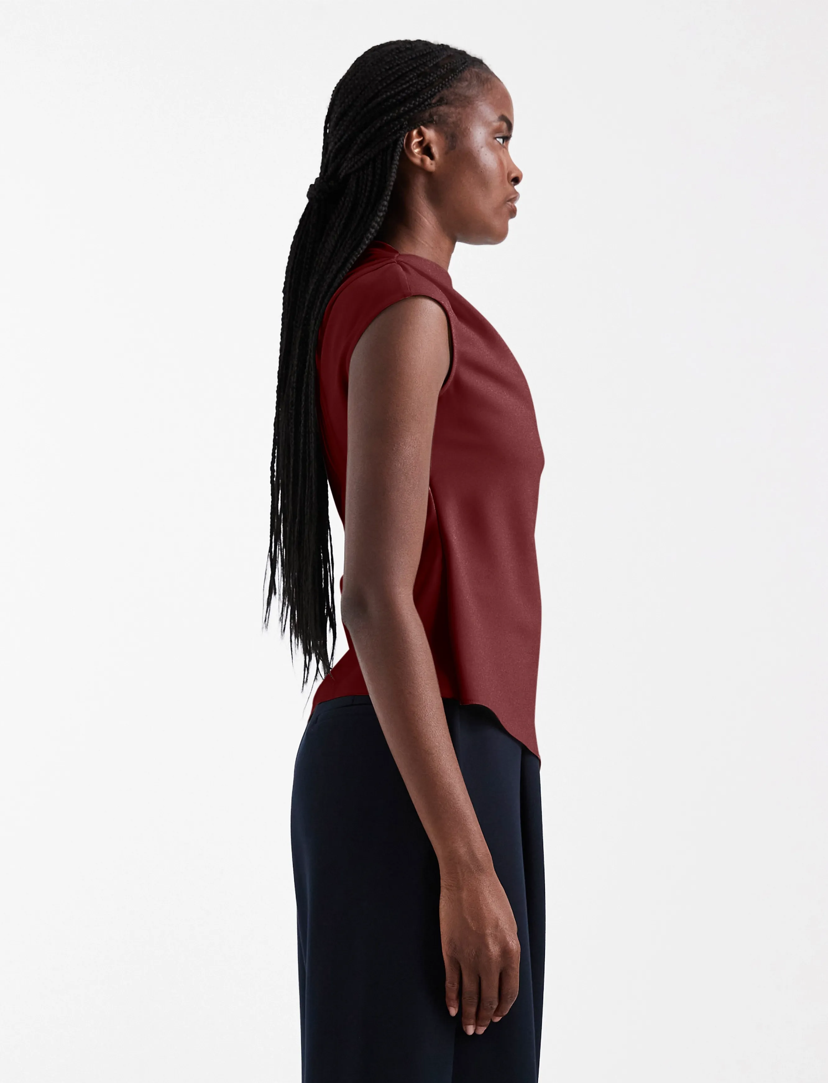 TOPSHOP Tstena One Shoulder Ls Top Wvn skjortor & blusar dam – bild 3