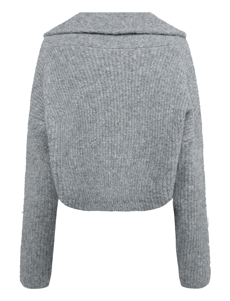 Topshop - TSFIE KNITTED CARDIGAN KNT - kardiganid - smoke - 2