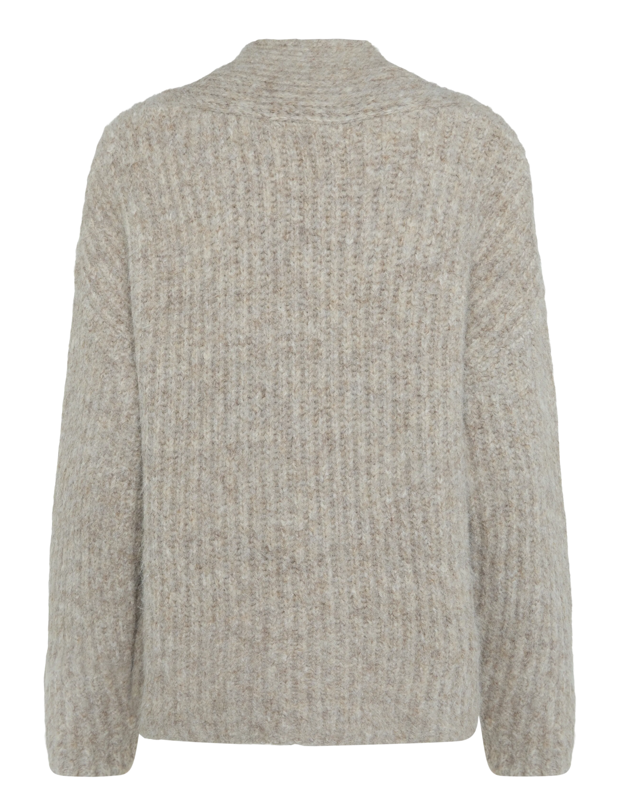 Topshop - TSFREDDI KNITTED CHUNKY JUMPER KNT - striktrøjer - oatmeal - 2