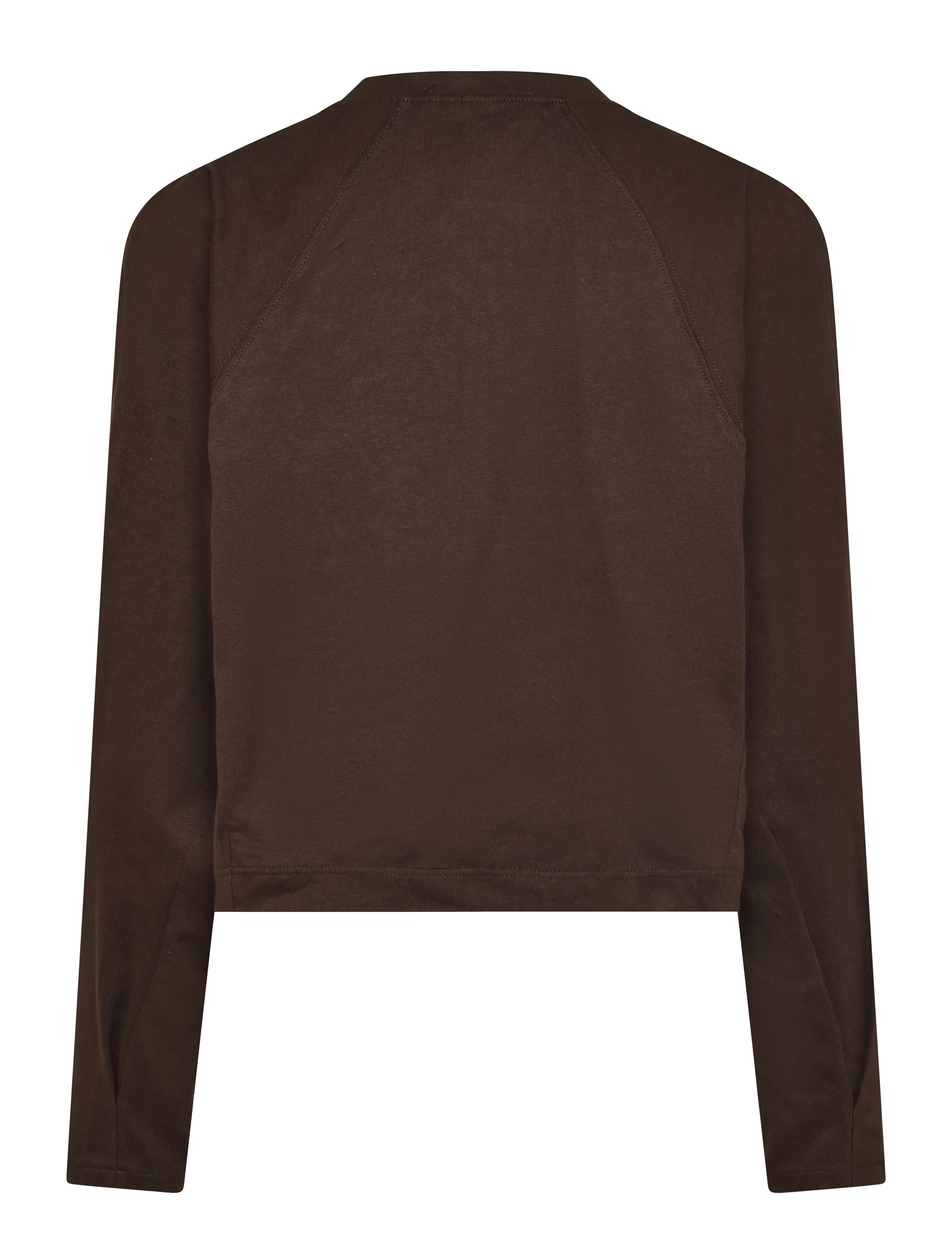 Topshop - TSROSA REGLAN CINCH CUFF TIE JRS - langærmede toppe - chocolate brown - 2