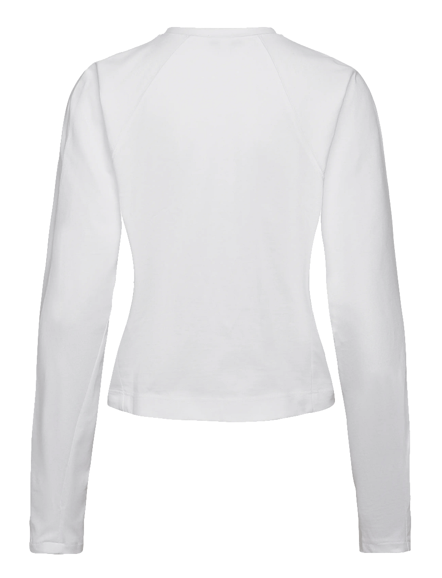 Topshop - TSROSA REGLAN CINCH CUFF TIE JRS - långärmade toppar - ivory cream - 2