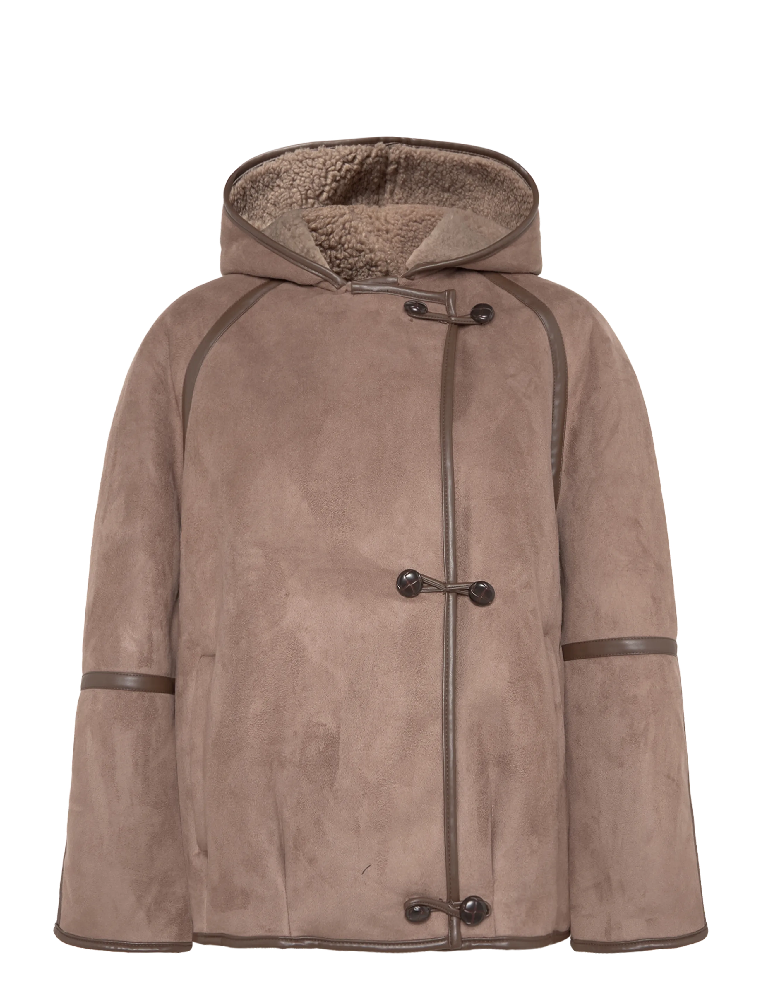 Topshop - TSTEMMA HOODED JACKET OTW - chocolate brown - 1