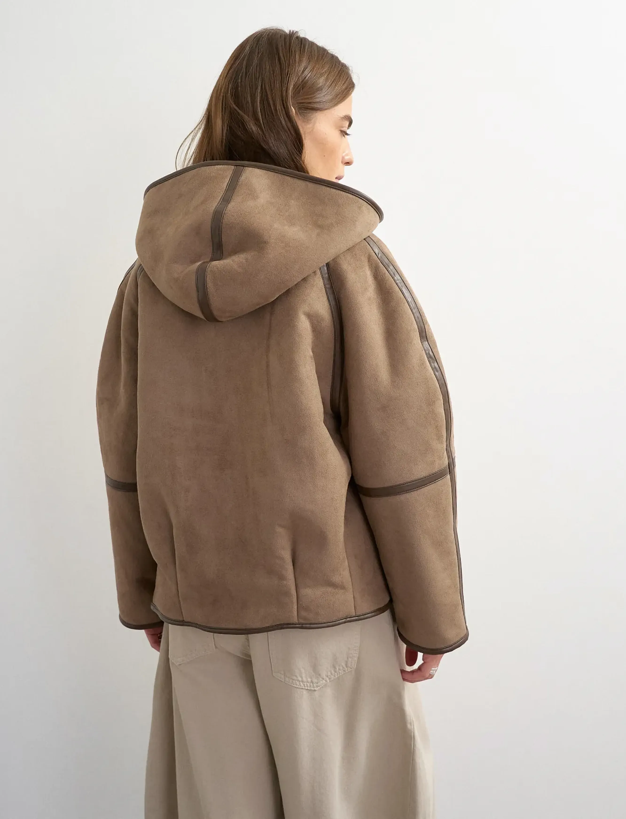 Topshop - TSTEMMA HOODED JACKET OTW - steppjacken - chocolate brown - 3
