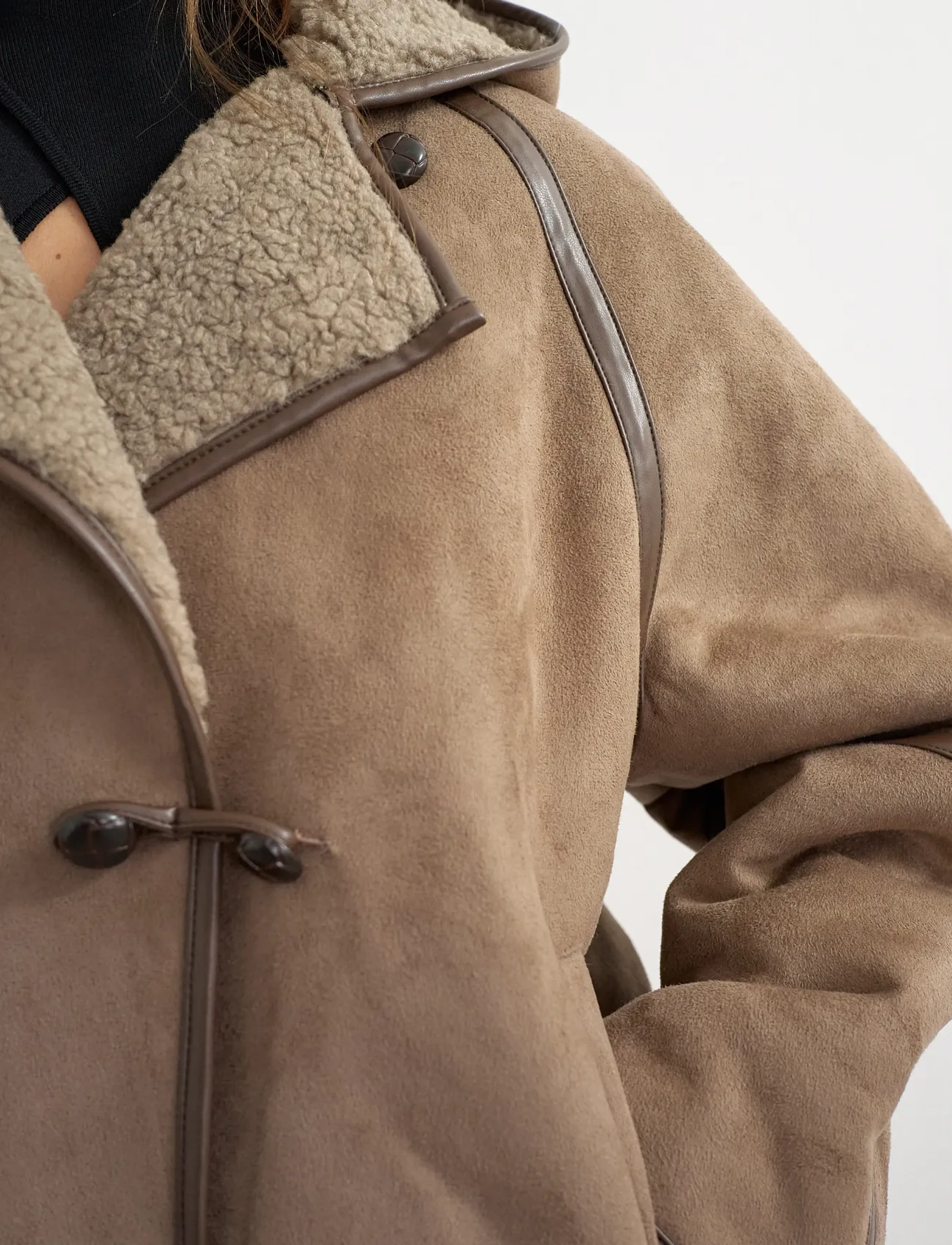 TOPSHOP Tstemma Hooded Jacket Otw jackor dam – bild 4