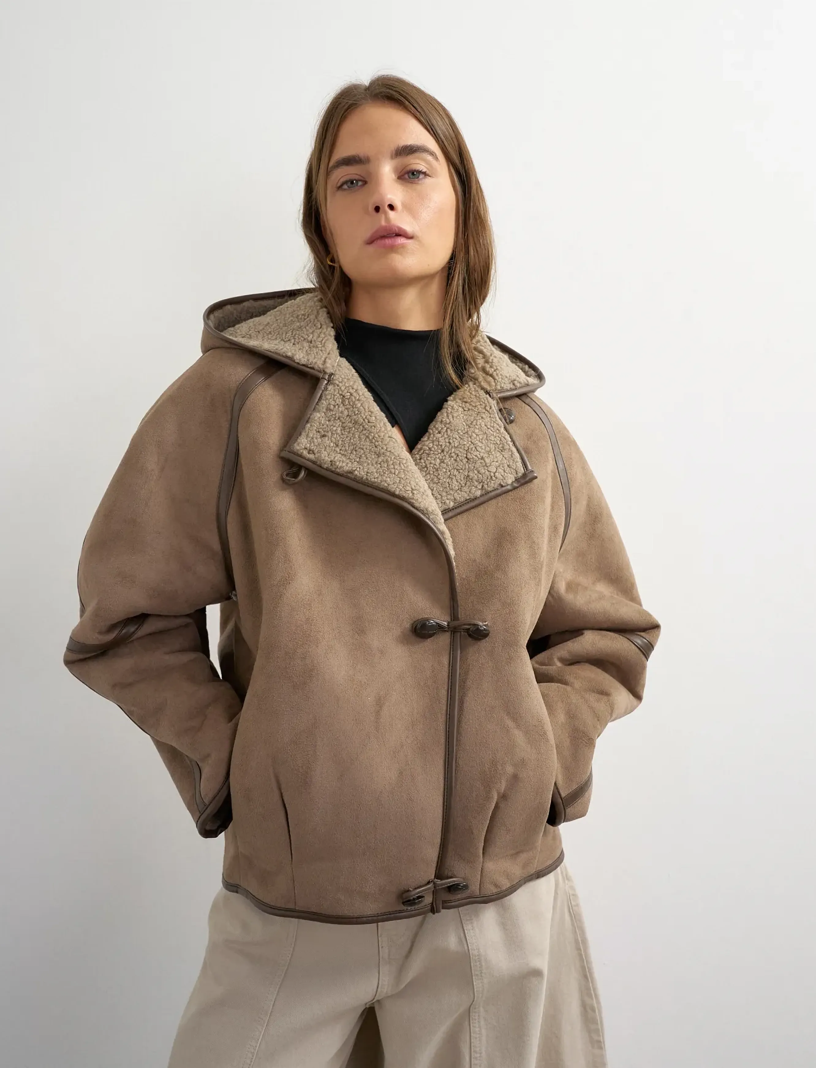 TOPSHOP Tstemma Hooded Jacket Otw jackor dam – bild 6