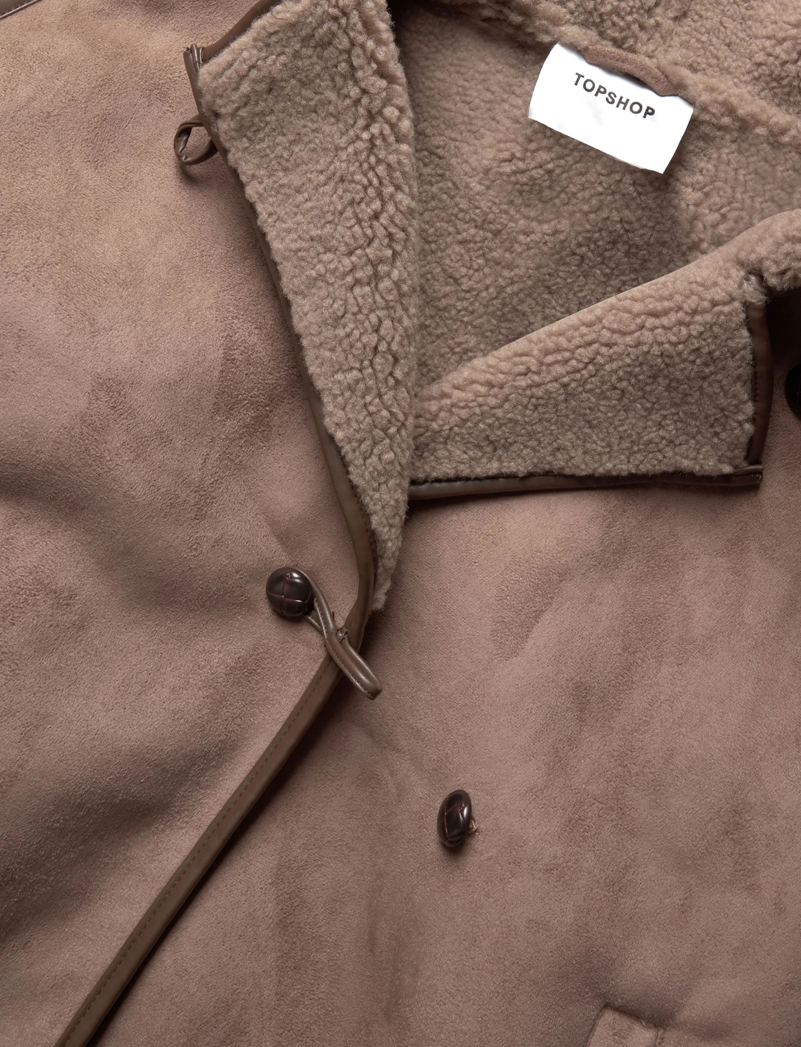 Topshop - TSTEMMA HOODED JACKET OTW - chocolate brown - 5