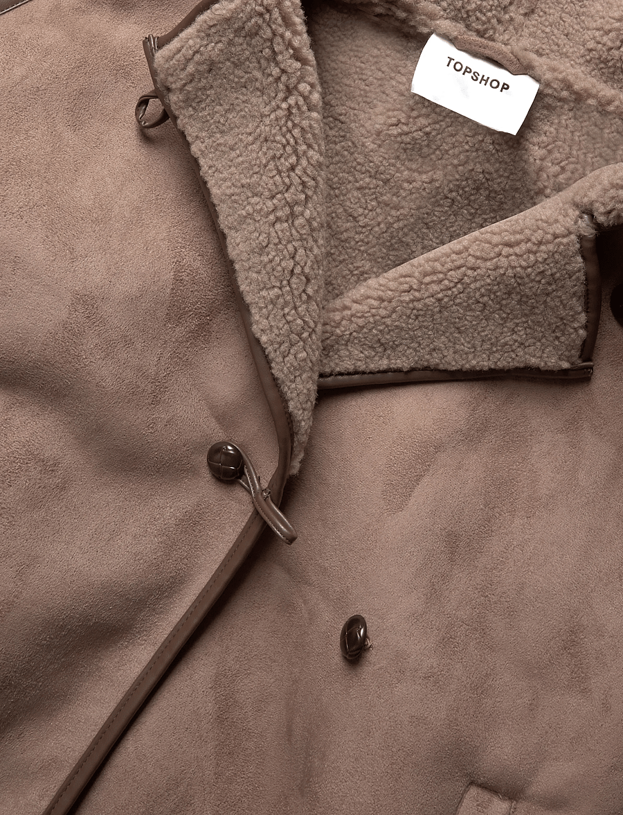 Topshop - TSTEMMA HOODED JACKET OTW - quiltade jackor - chocolate brown - 5