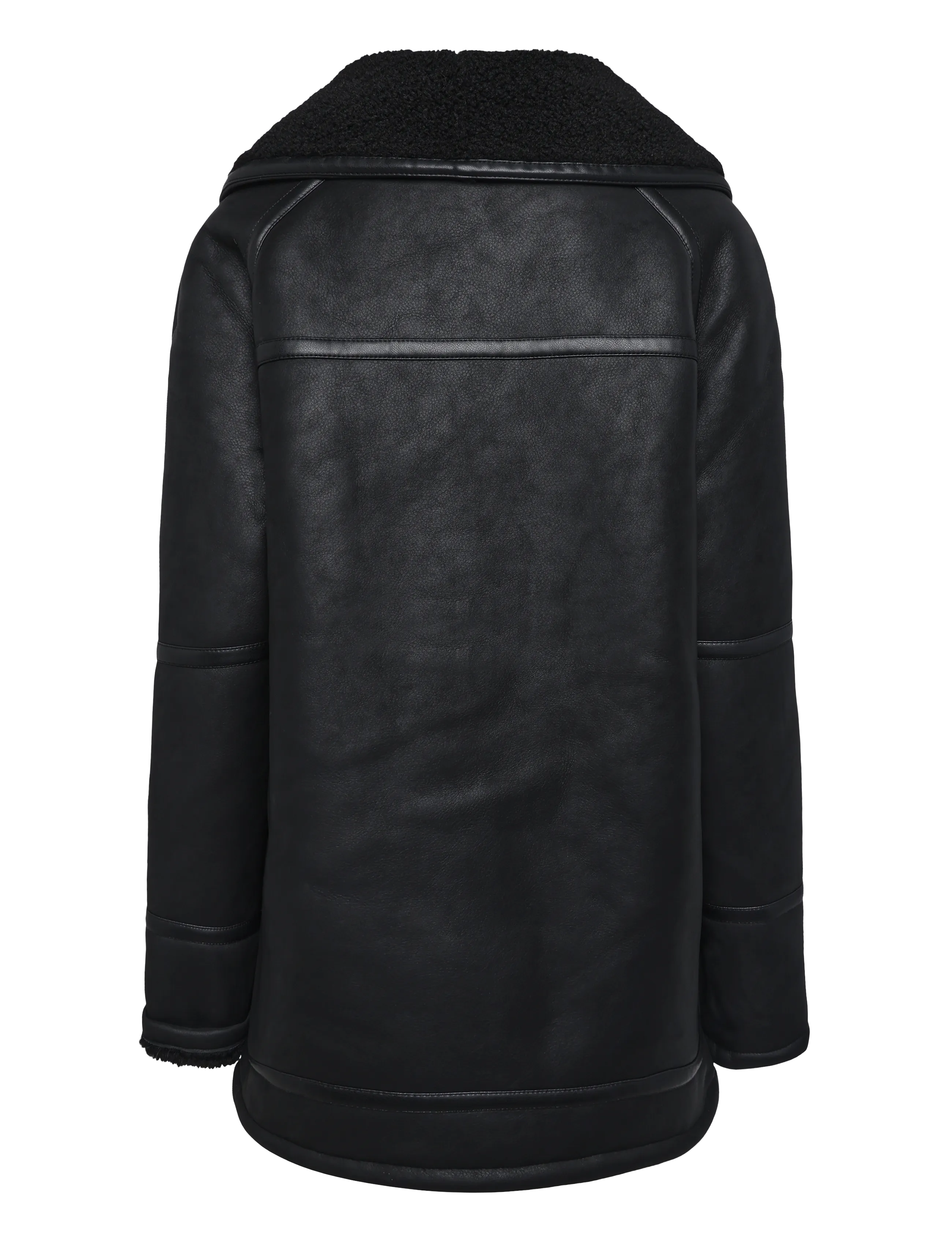 Topshop - TSTORA COATED JACKET OTW - mäntel - black - 2