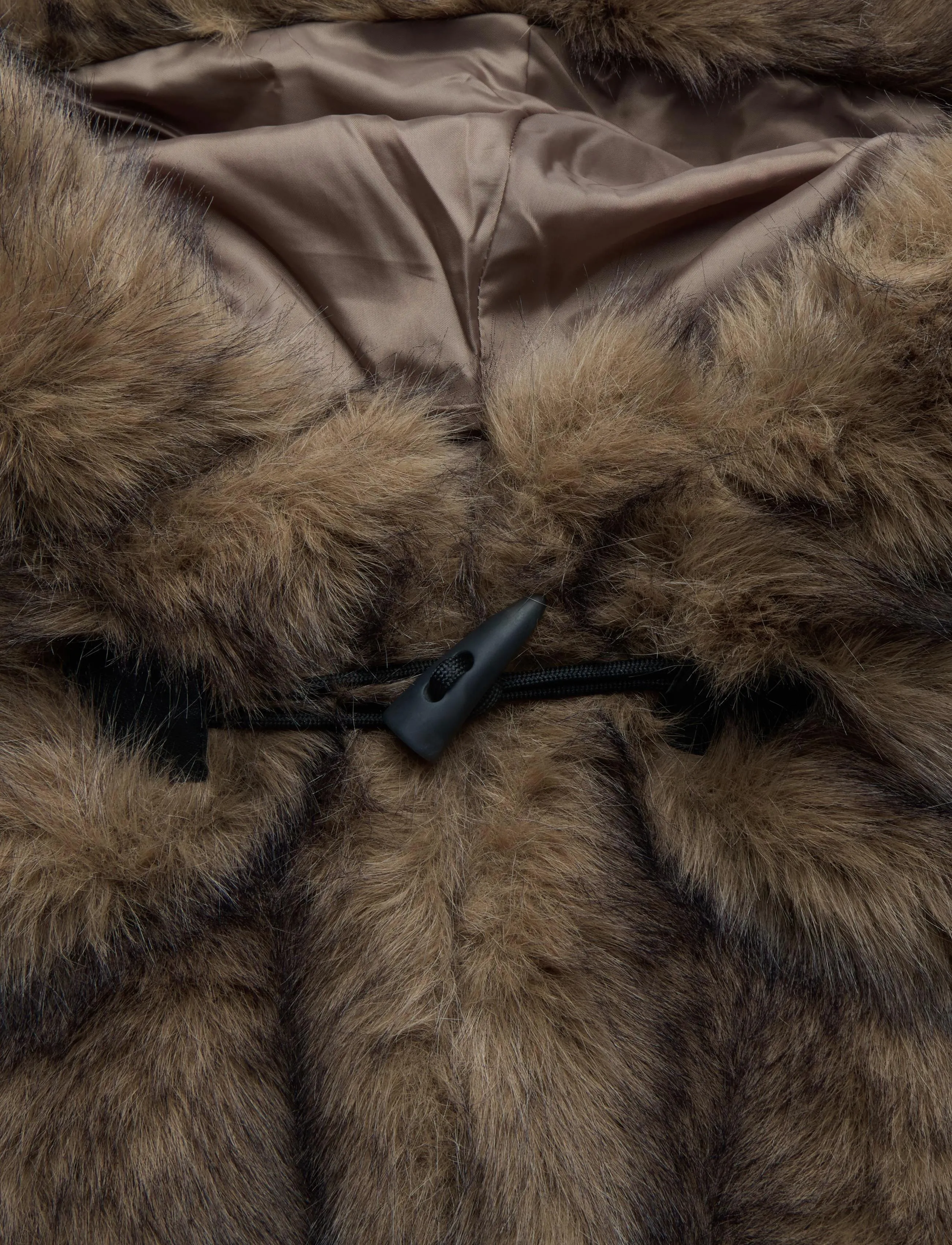 Topshop - TSTYRA COAT OTW - fuskpäls - chocolate brown - 5