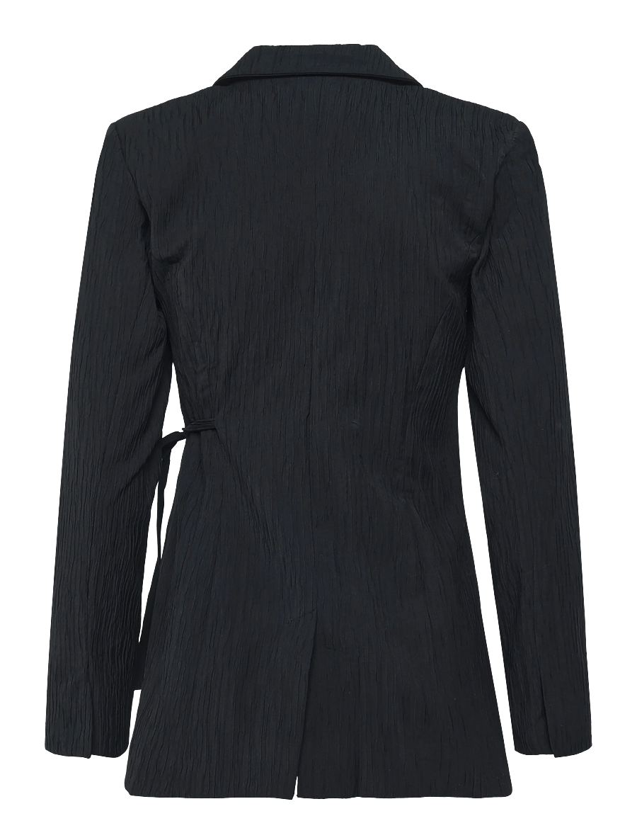 Topshop - TSTIRI TIE WAIST BLAZER TLR - kavajer med skärp - black - 2