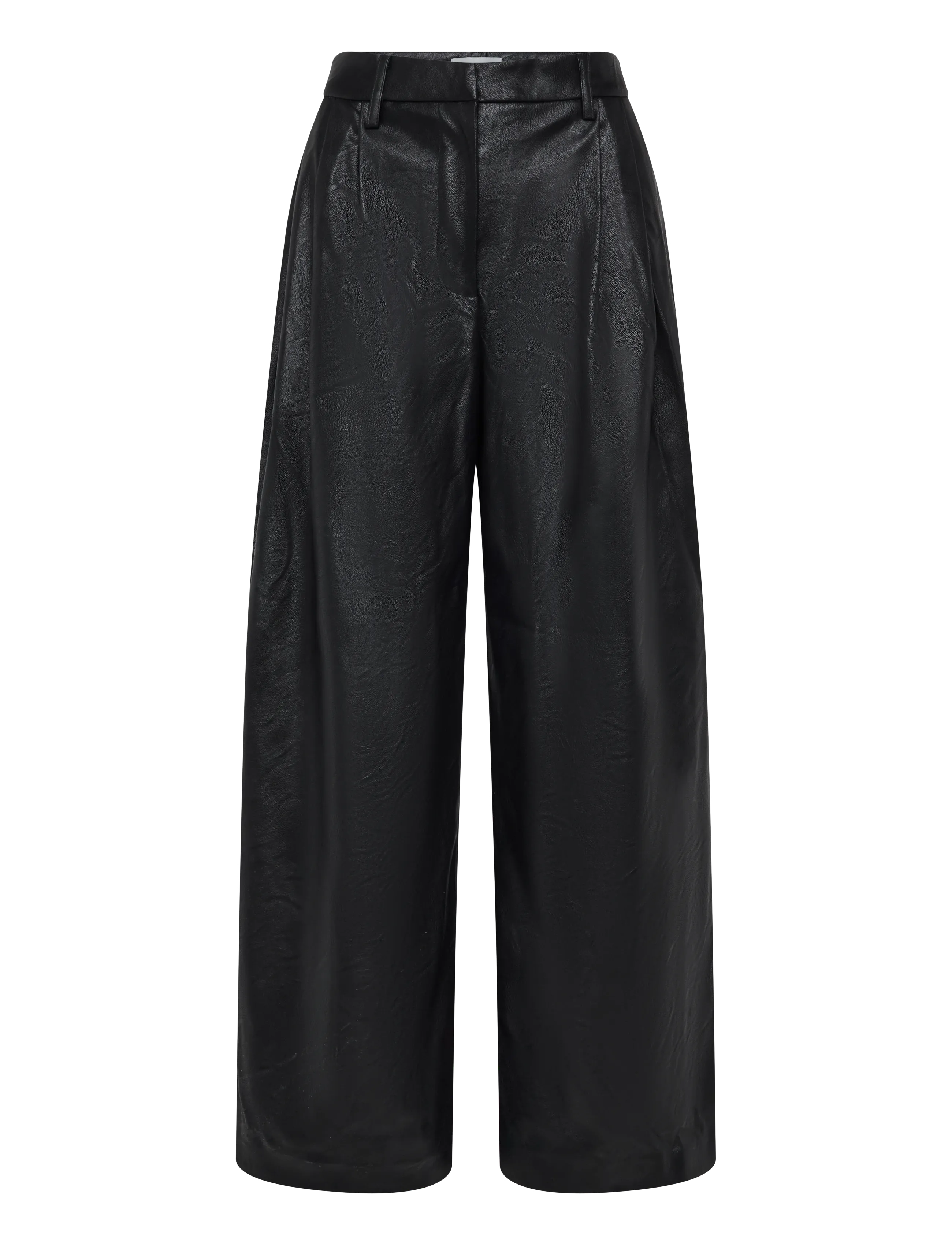 Tstesa Coated Pleated Trousers