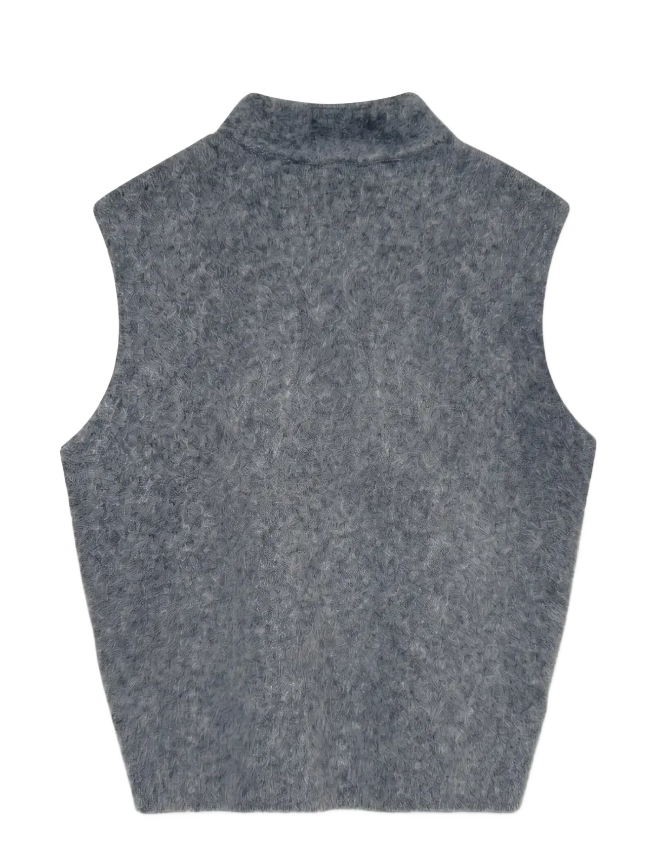 Topshop - TSCASSI KNITTED TIE NECK TOP KNT NOOS - höstkläder - grey - 1