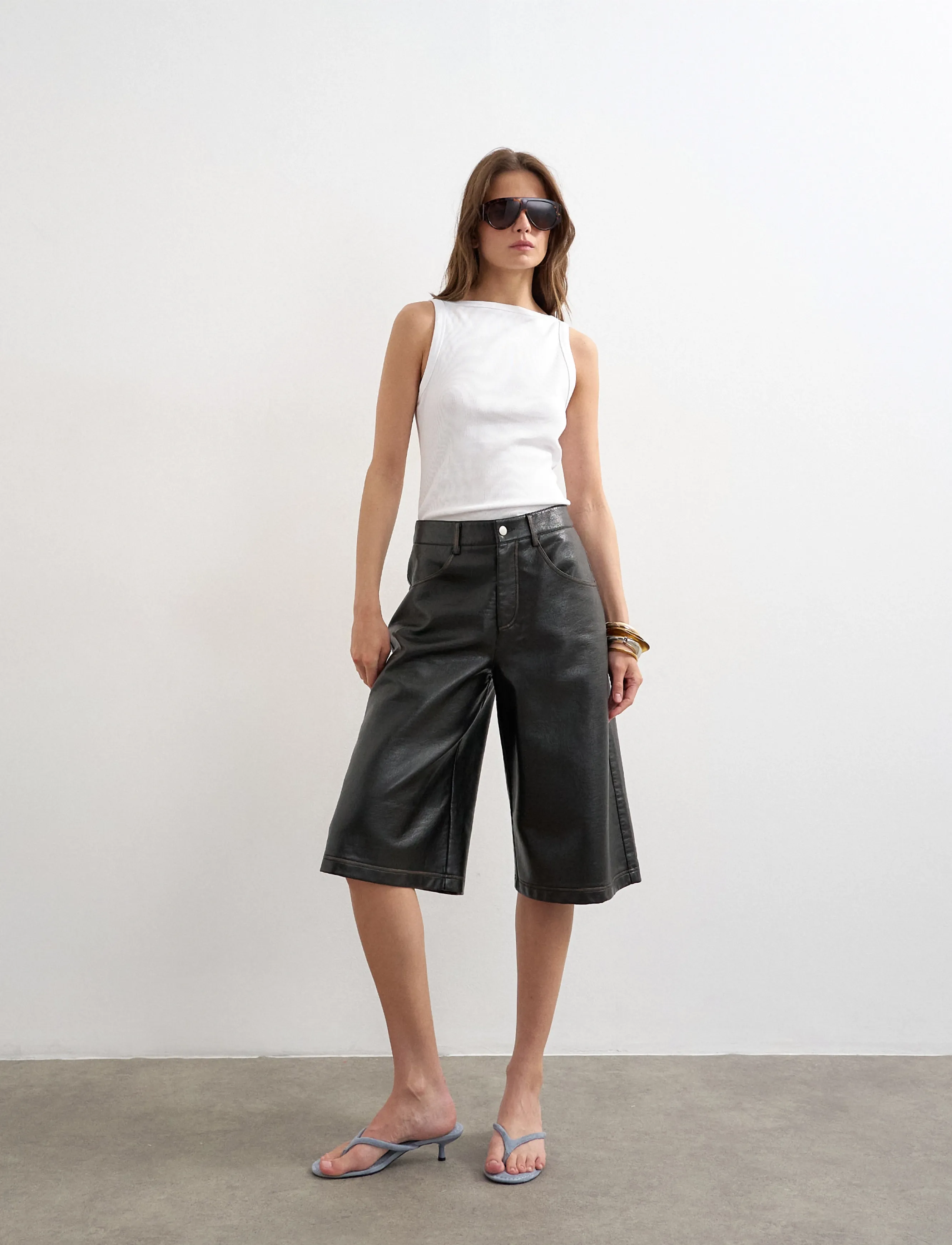Tssilje Coated Shorts