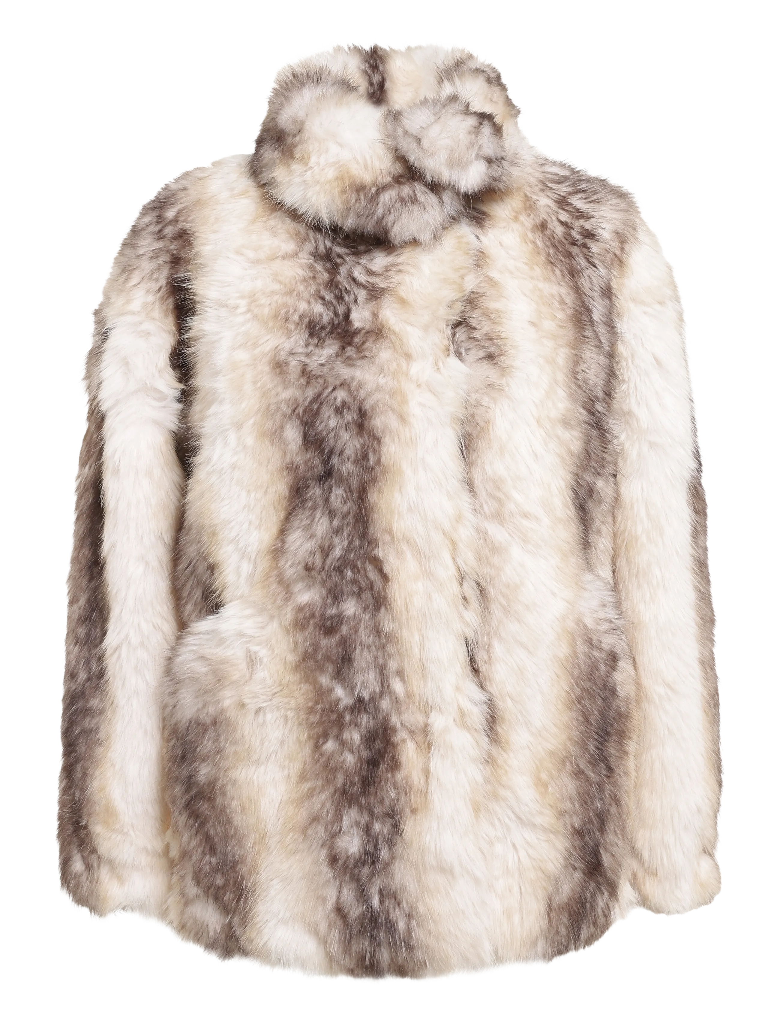 Topshop - TSSINA JACKET OTW - kunstkarusnahk - snow white - 1
