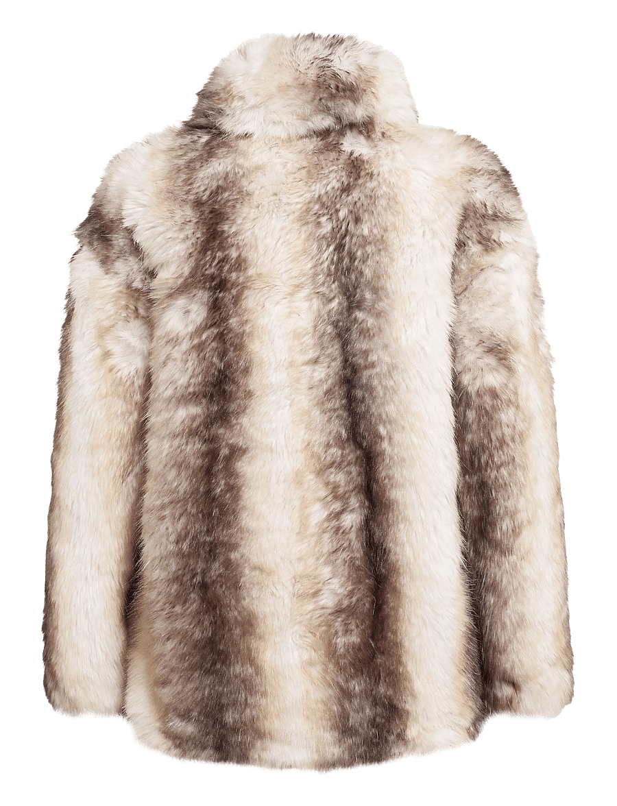 Topshop - TSSINA JACKET OTW - kunstkarusnahk - snow white - 2