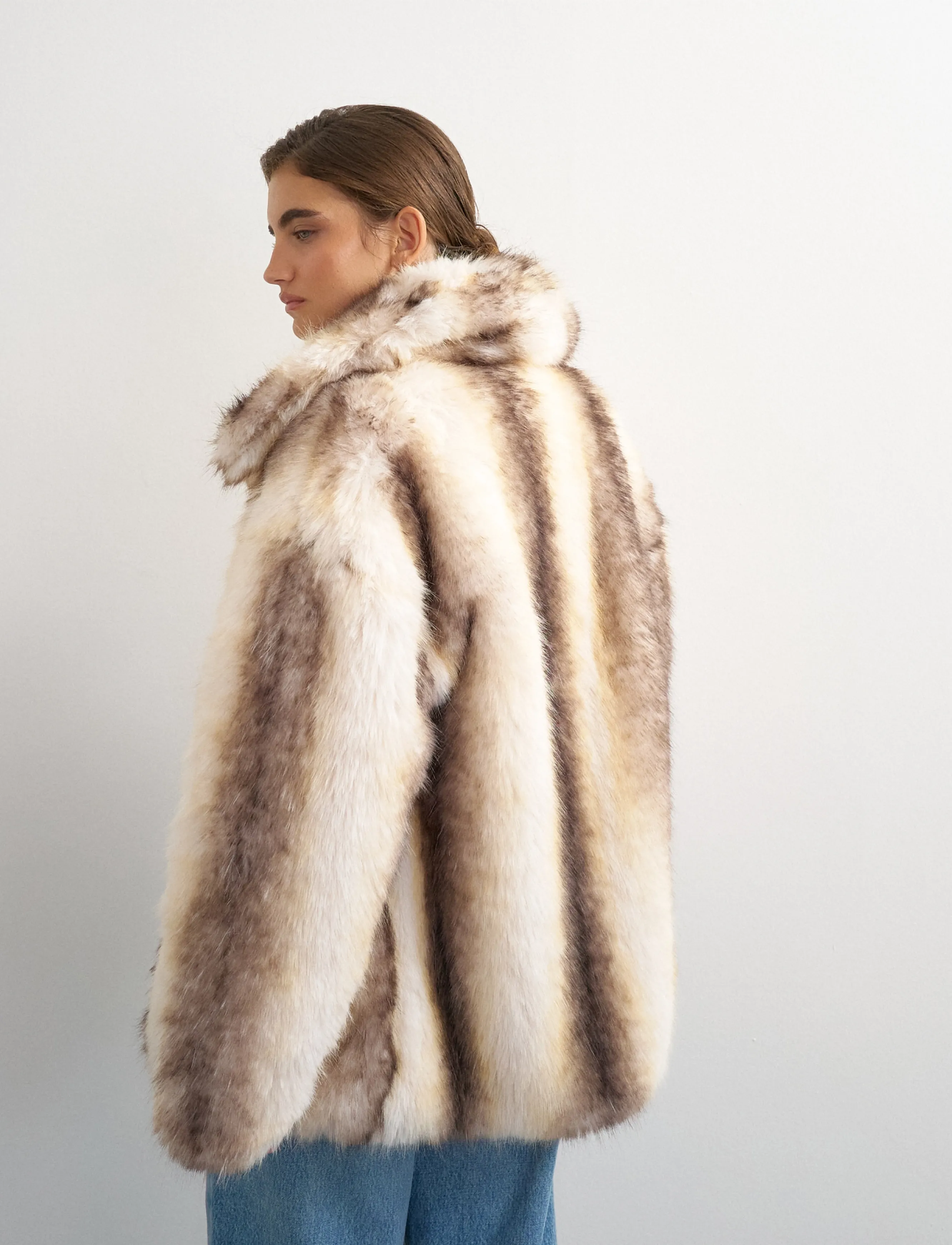 Topshop - TSSINA JACKET OTW - kunstkarusnahk - snow white - 3