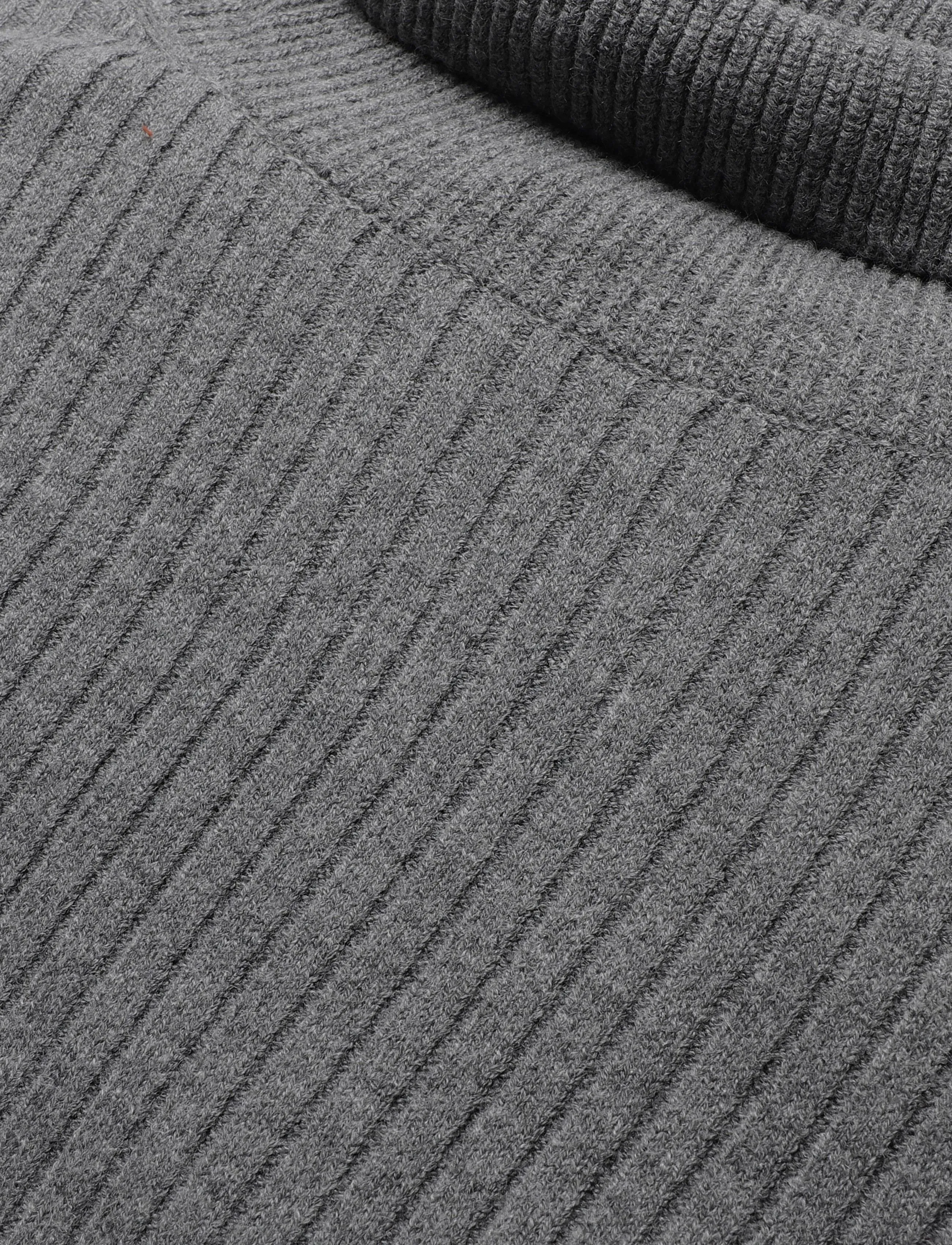 Topshop - TSYINA LS OVERSIZED KNITTED JUMPER KNT - jumpers - choal grey - 2