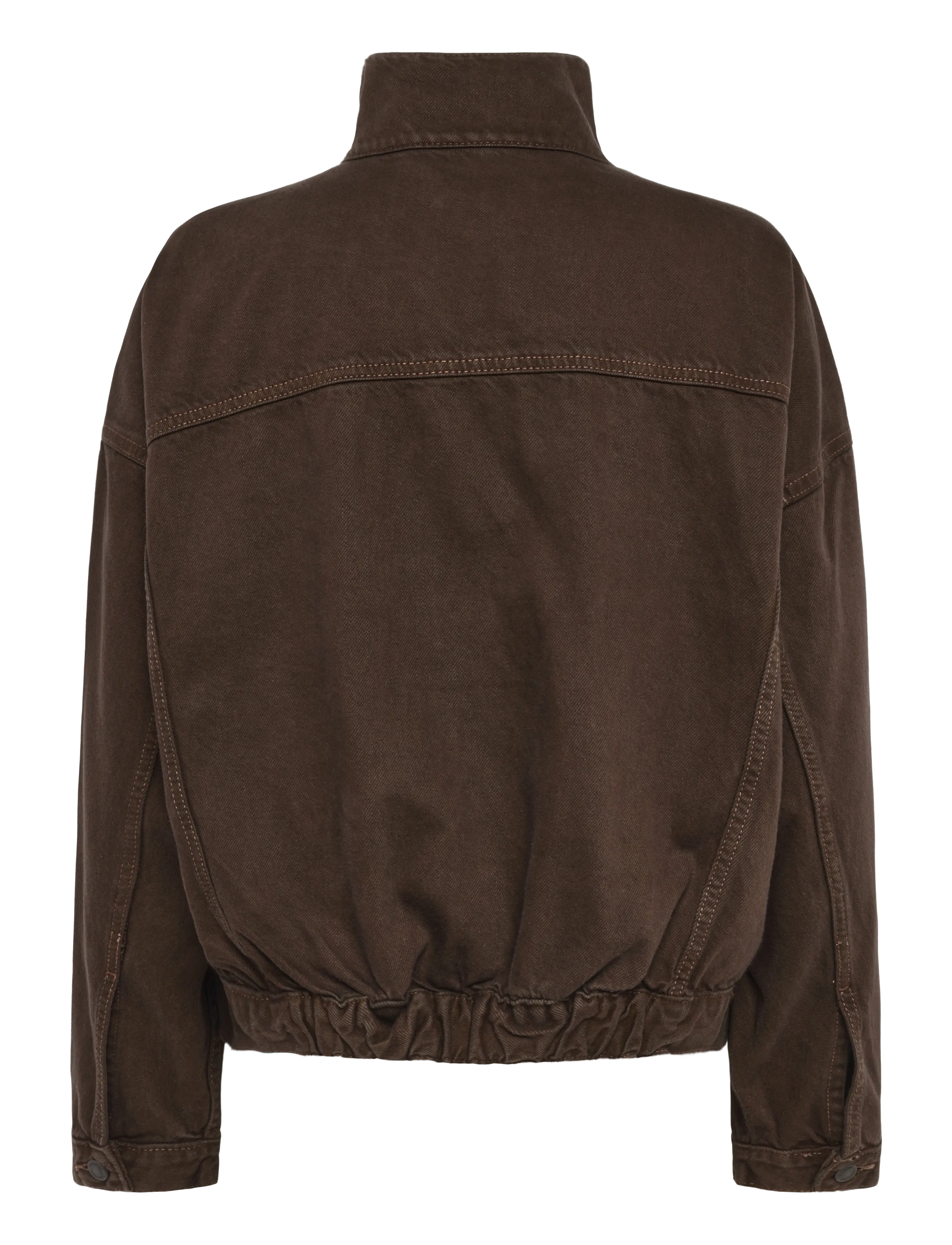 Topshop - TSFREYA DENIM JACKET DNM - jeansjackor - brown denim - 2