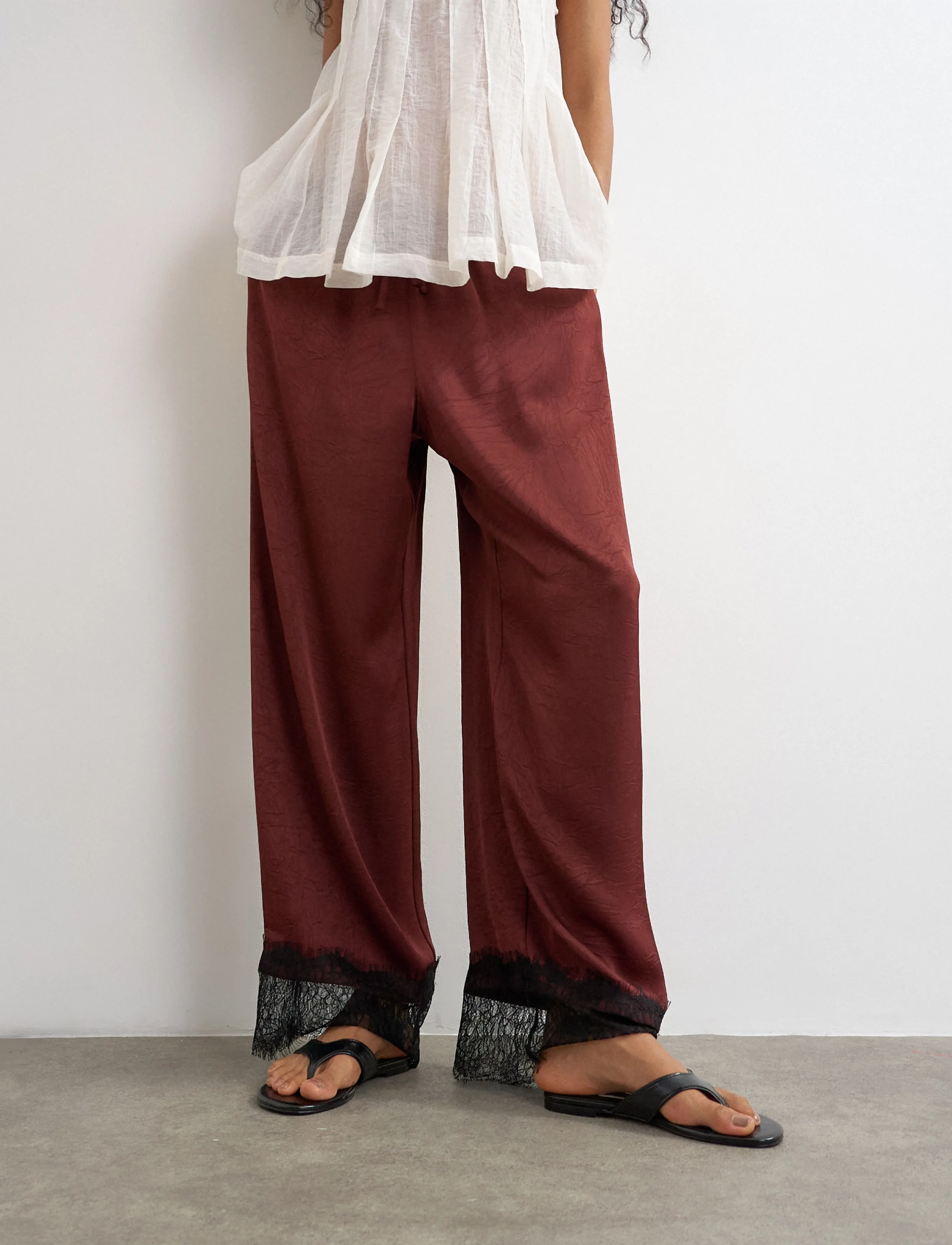 TOPSHOP Tsemma Satin Trouser kostymbyxor dam – bild 6