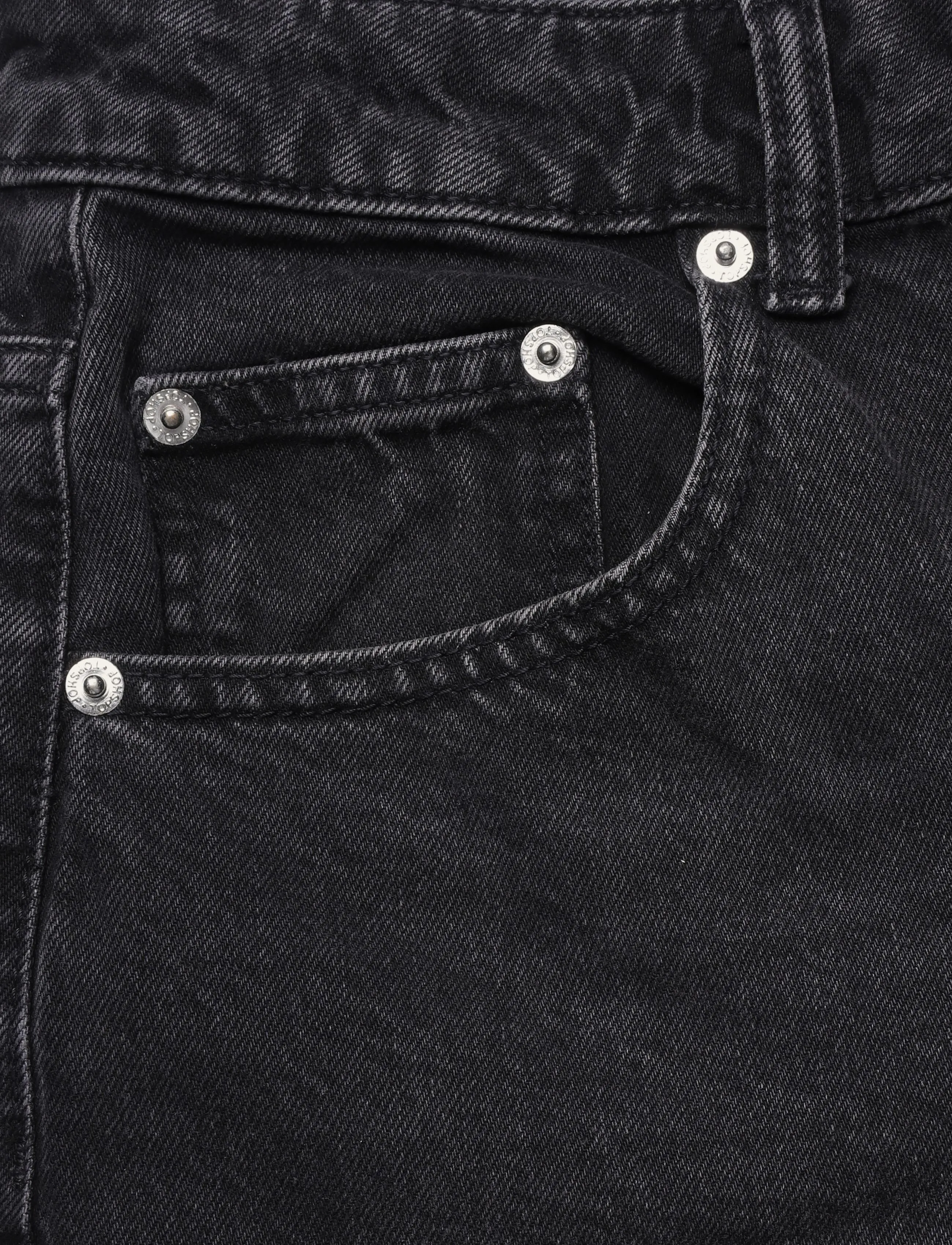 Topshop - TSBARREL HR DENIM JEANS BLW NOOS - barrel jeans - black denim - 2