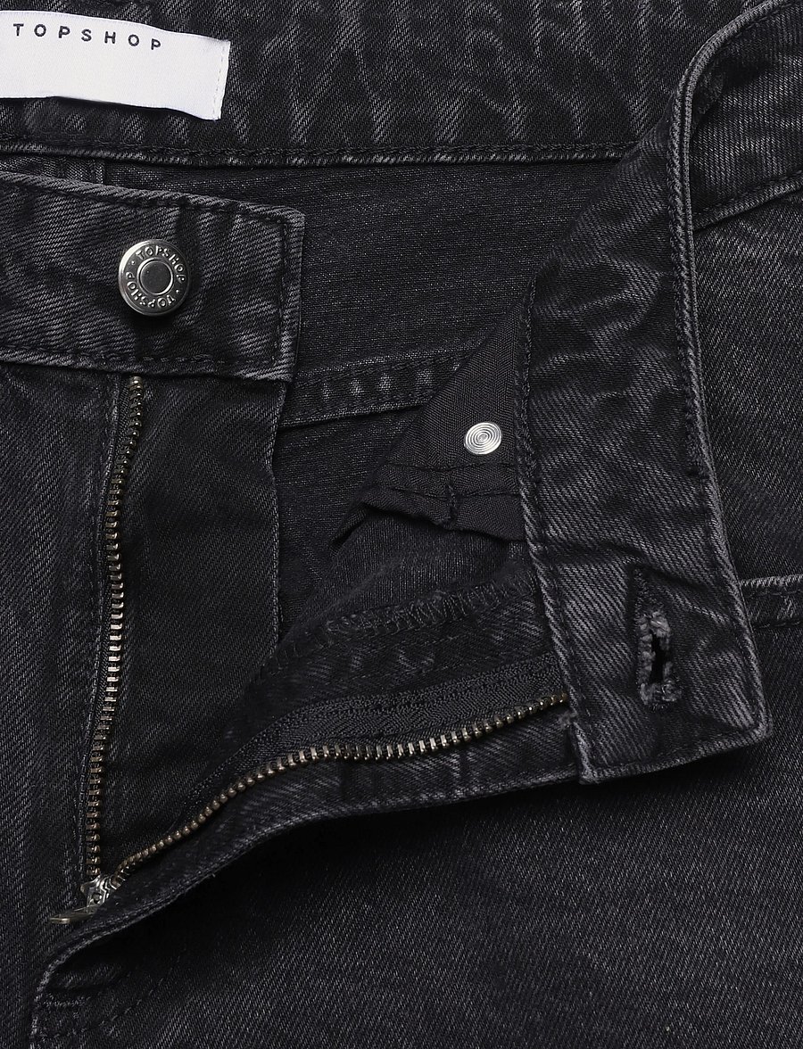 Topshop - TSBARREL HR DENIM JEANS BLW NOOS - barrel jeans - black denim - 3