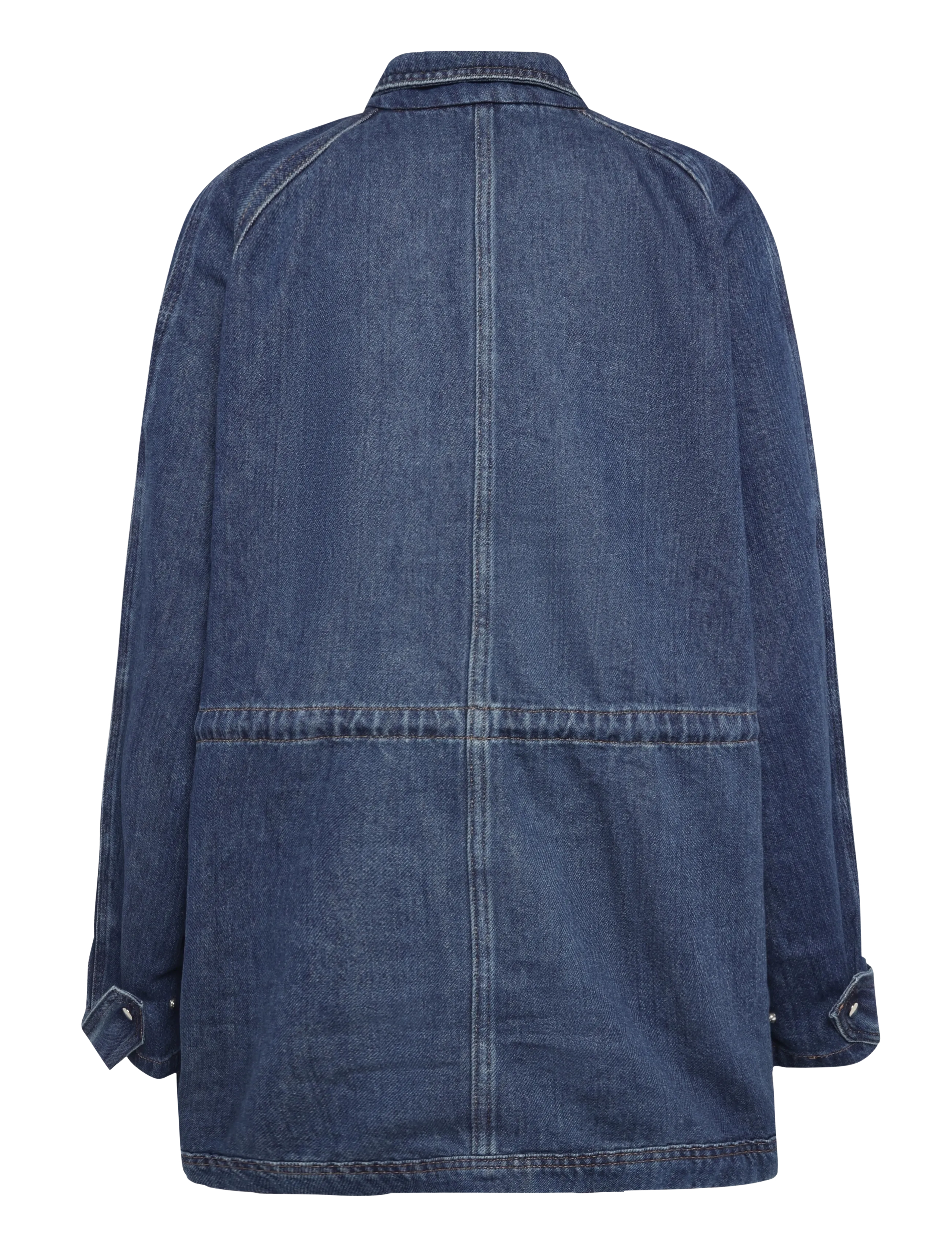 Topshop - TSEJA OVERSIZED DENIM JACKET DNM - jeansjacken - medium blue denim - 2